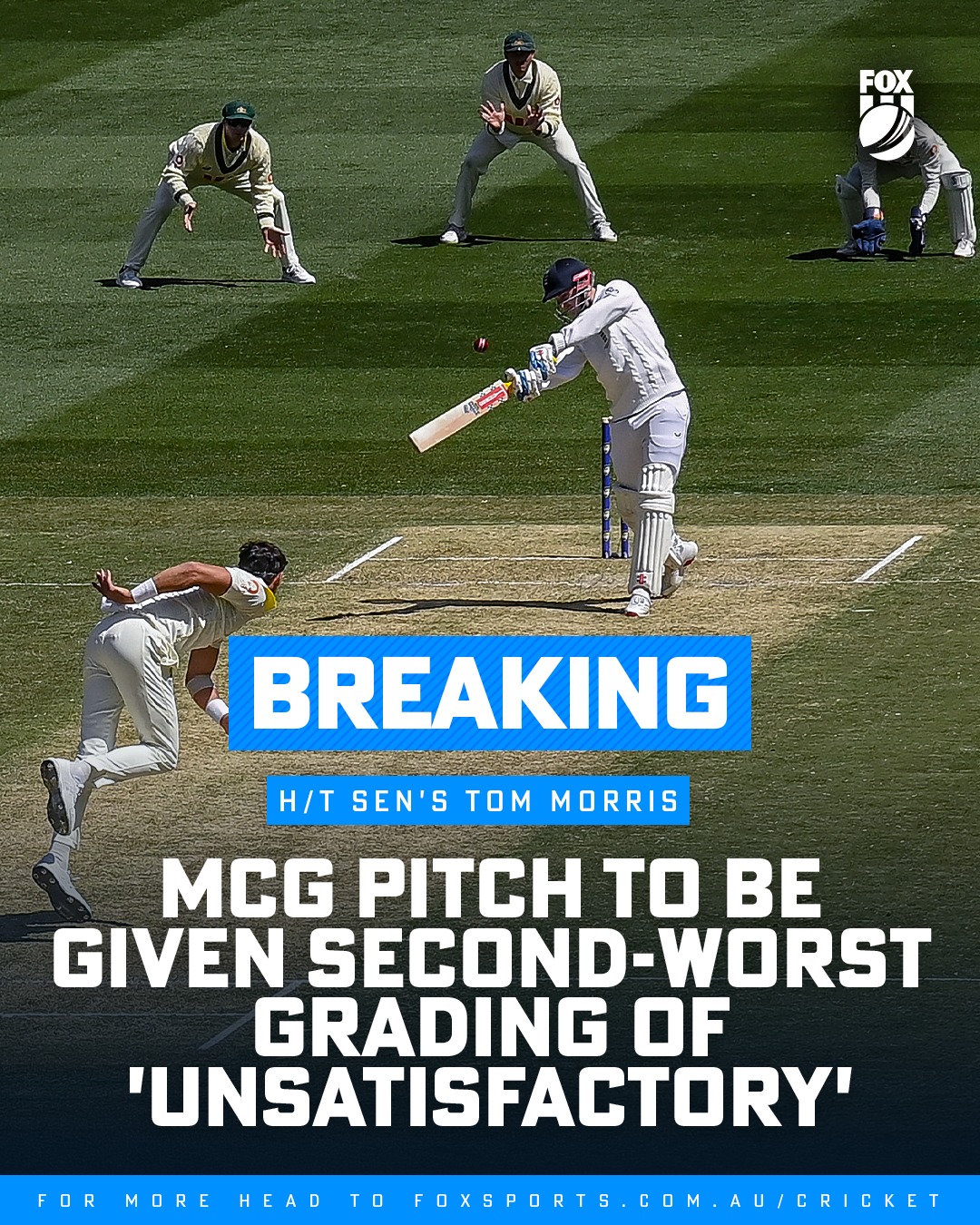 BREAKING An Australian ground will... - FOX Sports Australia | Facebook