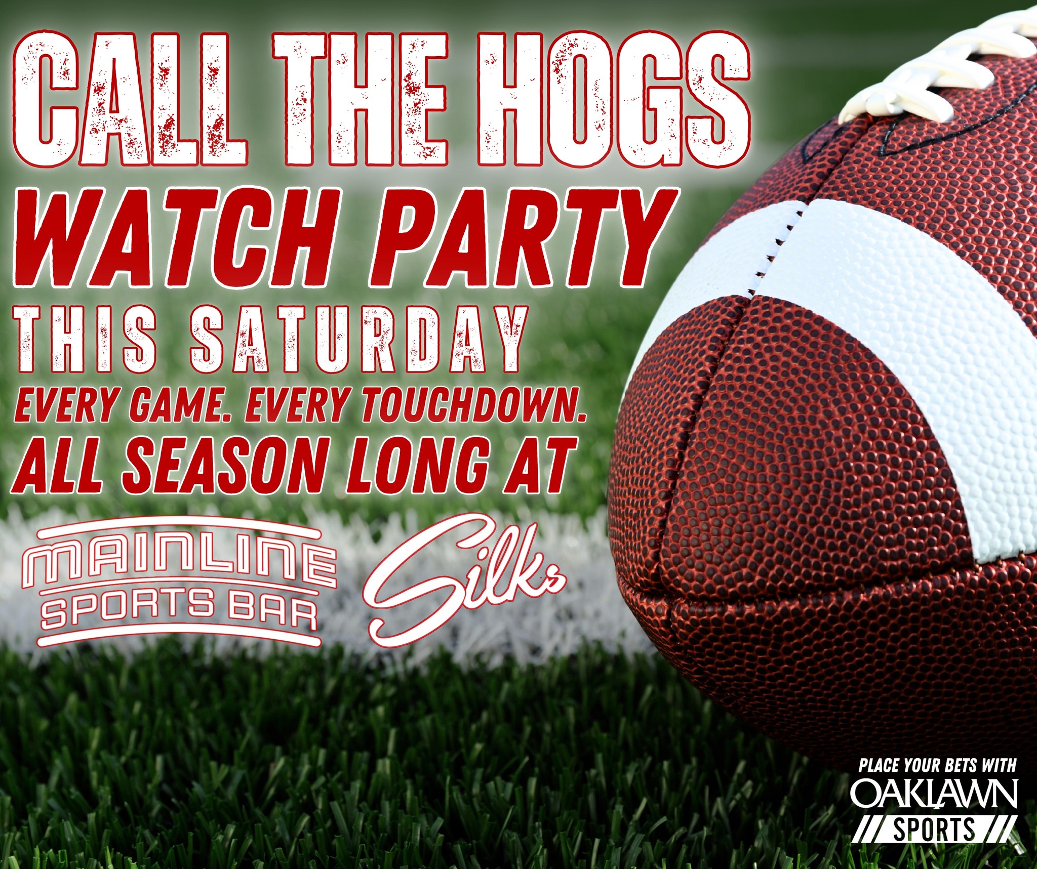 Oaklawn - Game day is nearly here, Hogs fans! 📺 Watch Arkansas take on ...