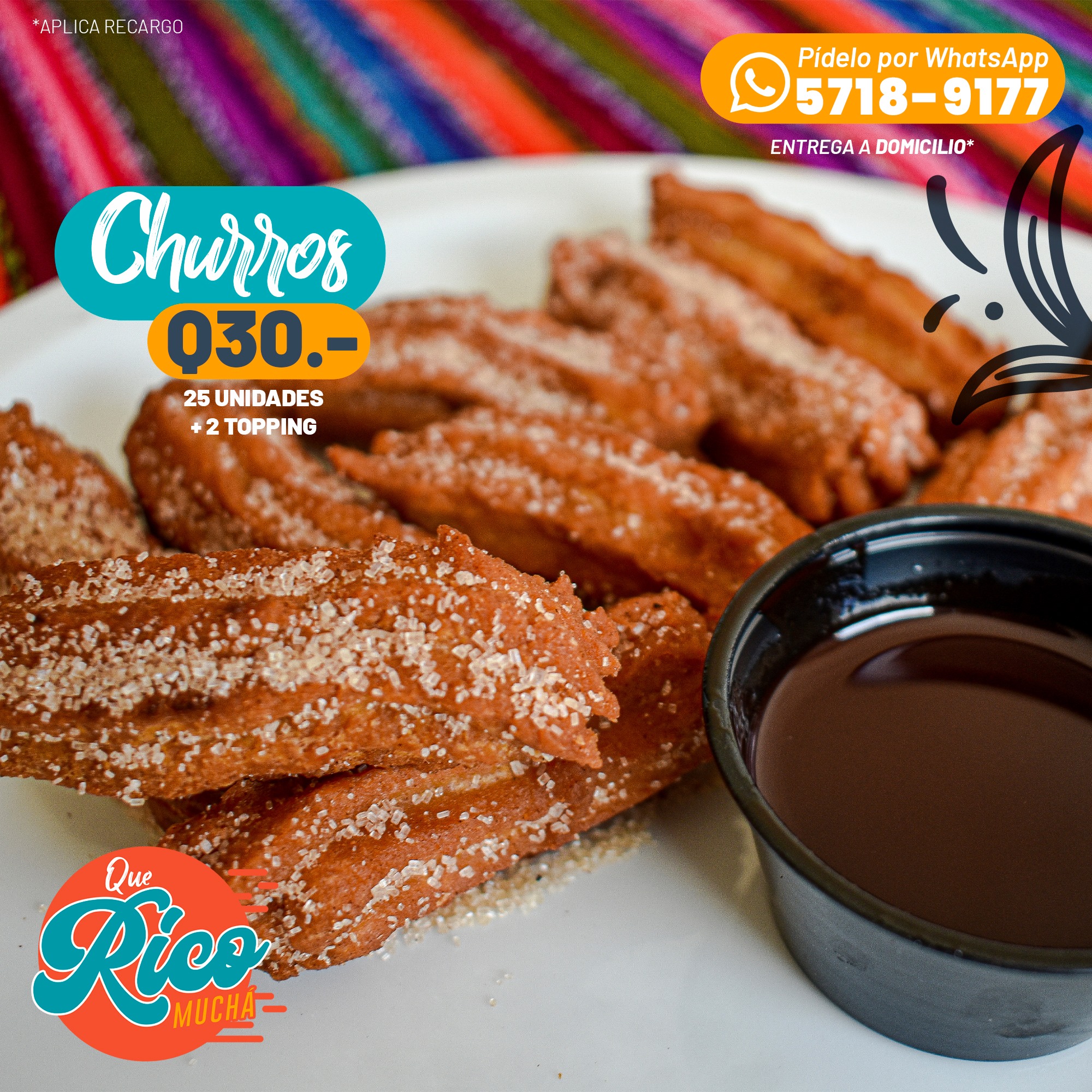Que Rico Muchá - 🟠 Pa' compartir con la familia 👨‍👩‍👧‍👦☕...