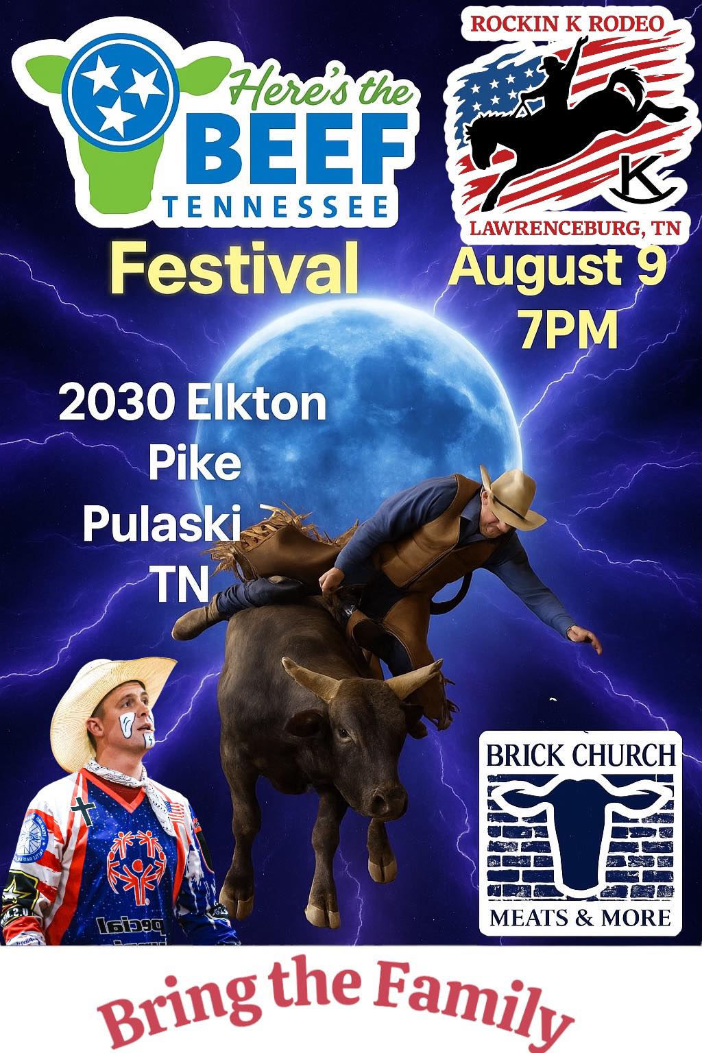 Rockin - Books are still open for Pulaski next Saturday night! Bareback ...