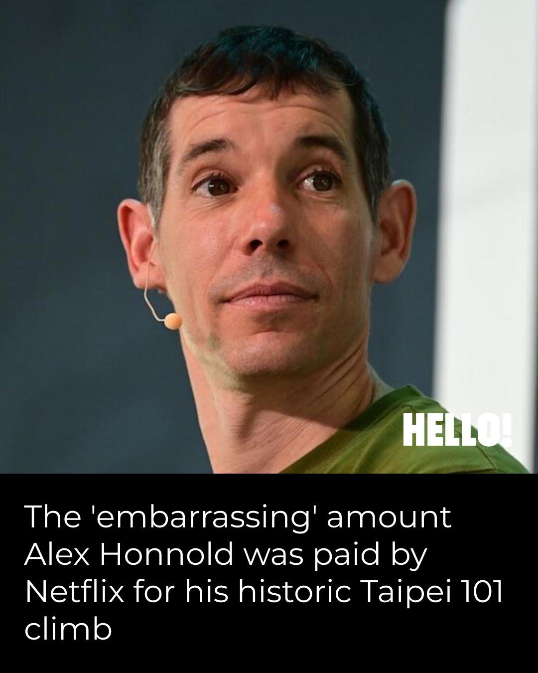 HELLO! - Alex Honnold made history with his free solo... | Facebook