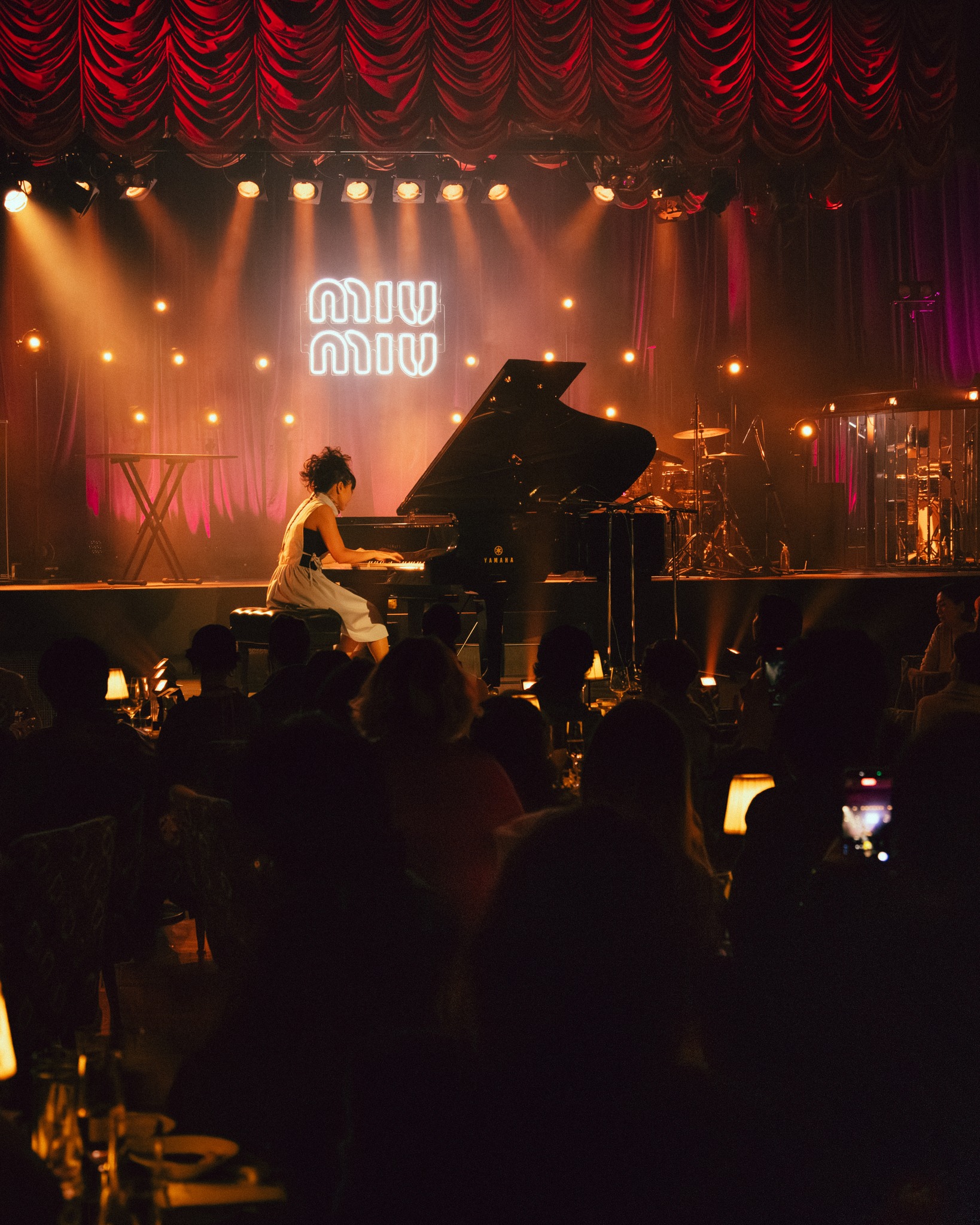 Last night Miu Miu Jazz Club took place in Tokyo, to celebrate the 
