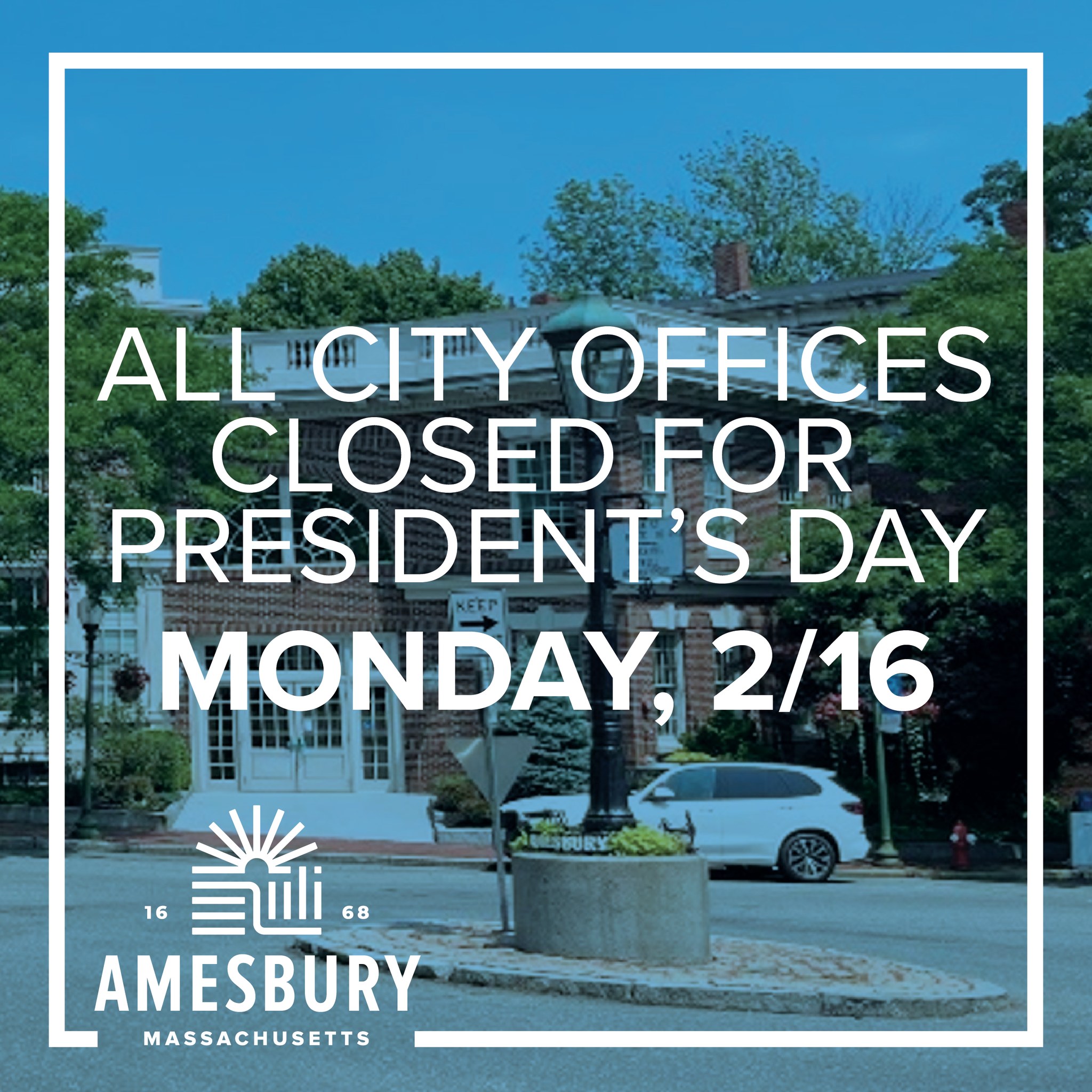 All city offices and the Amesbury... - City of Amesbury | Facebook