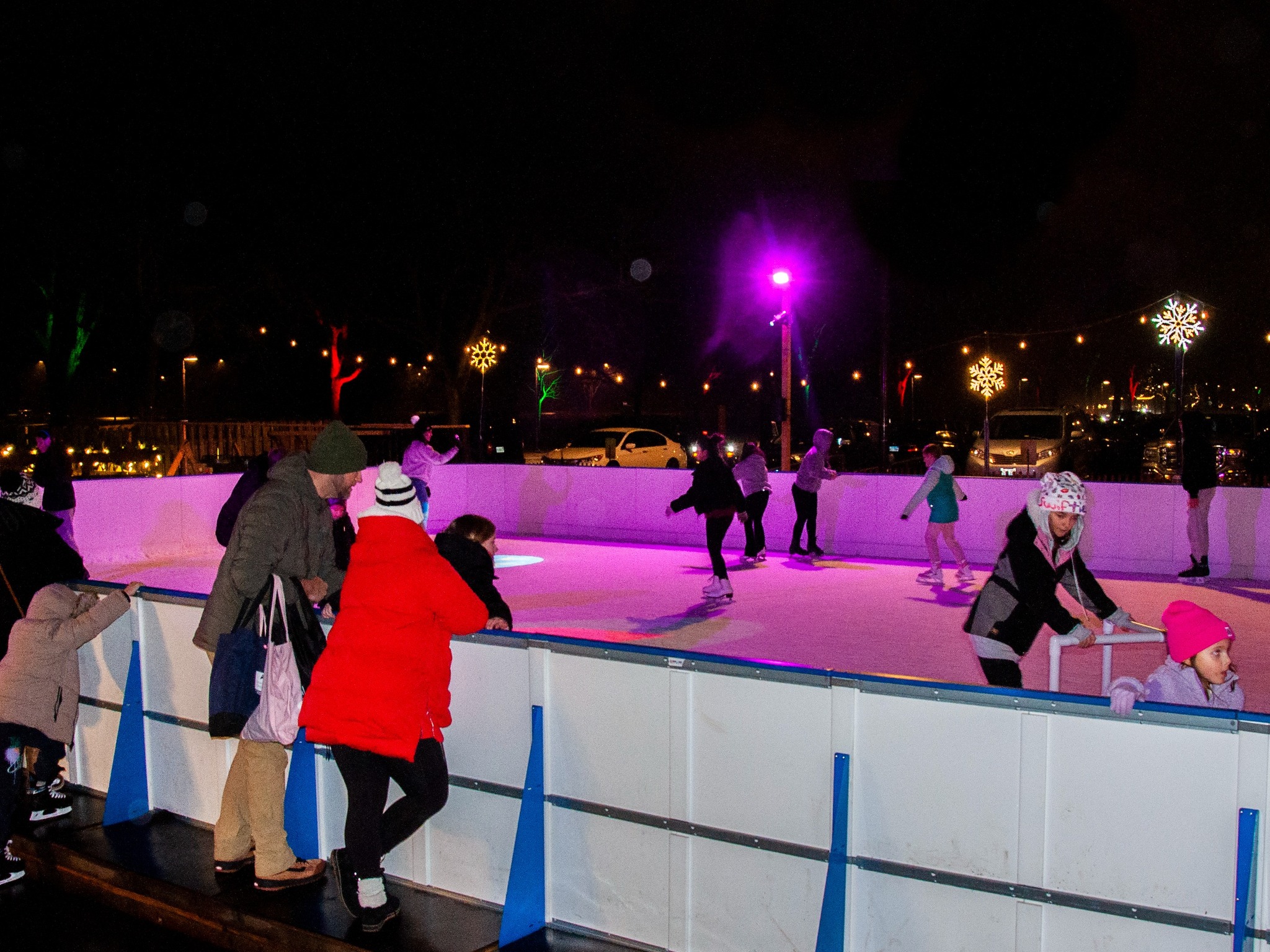 Lace up your skates—or borrow ours—and take a spin under the