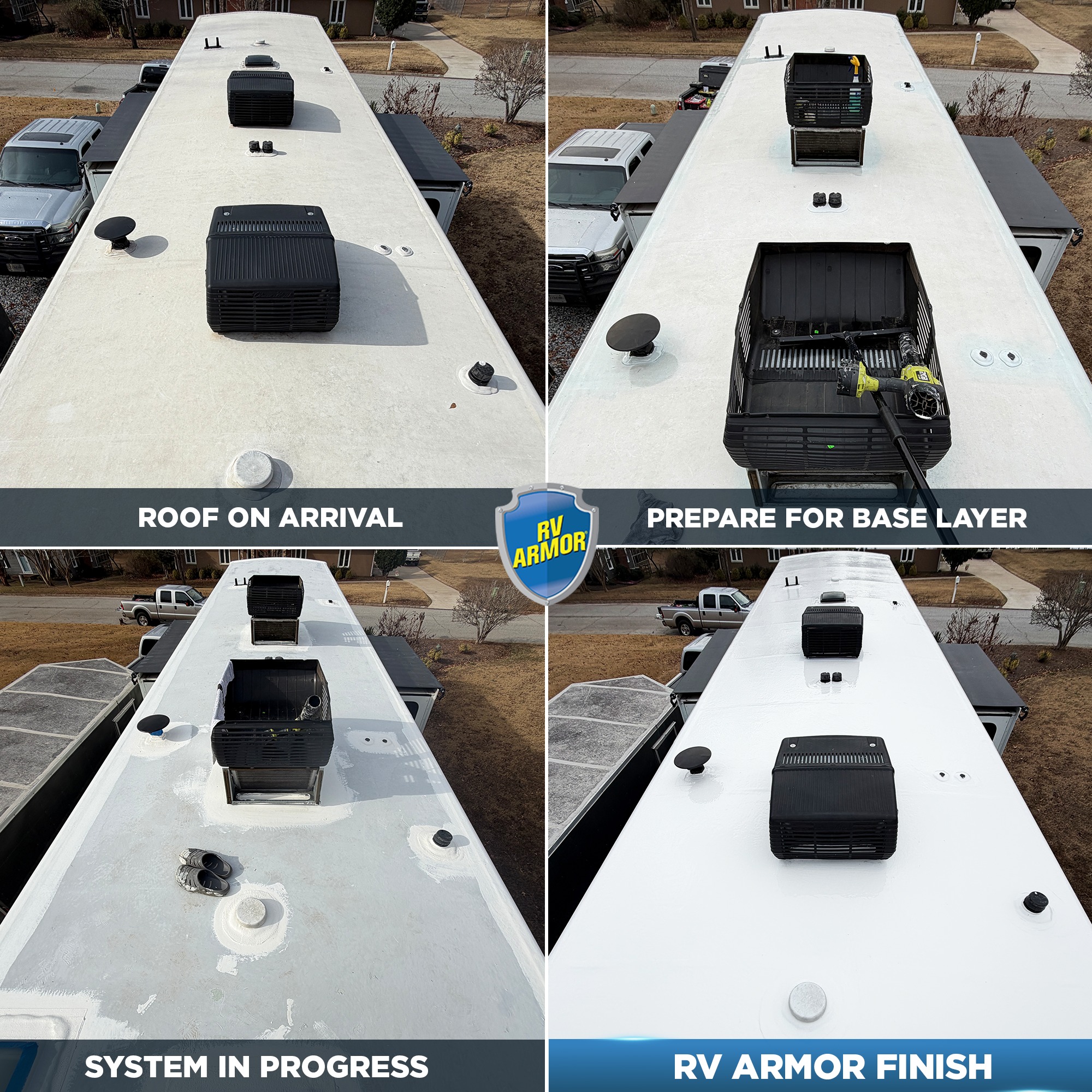RV Armor, Inc. - 🚐 Job of the Week: Benny’s Roof Brought... | Facebook