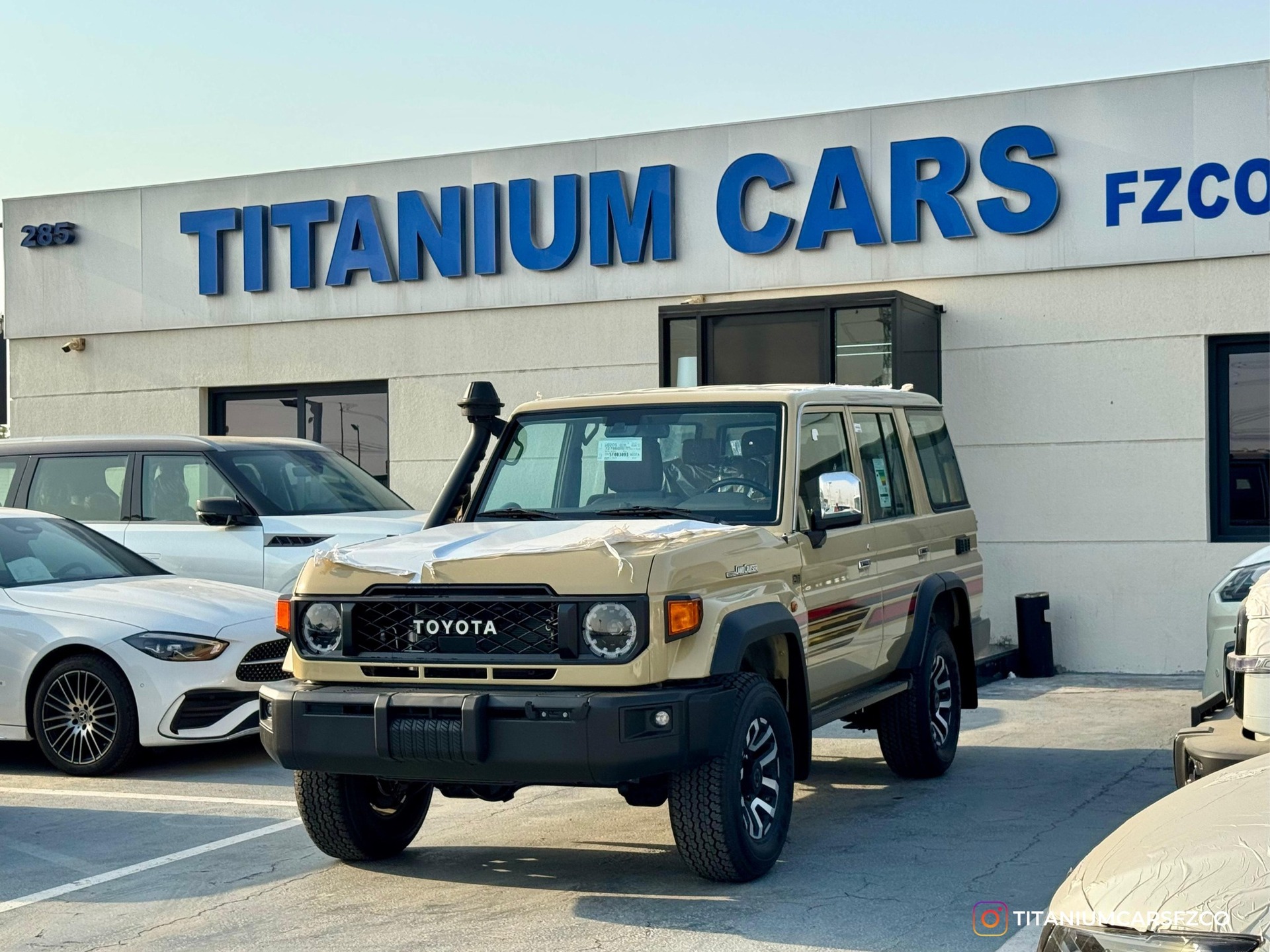 Blondie Land Cruiser 76 2.8L Diesel 4WD – 2025 Model – Available in Beige