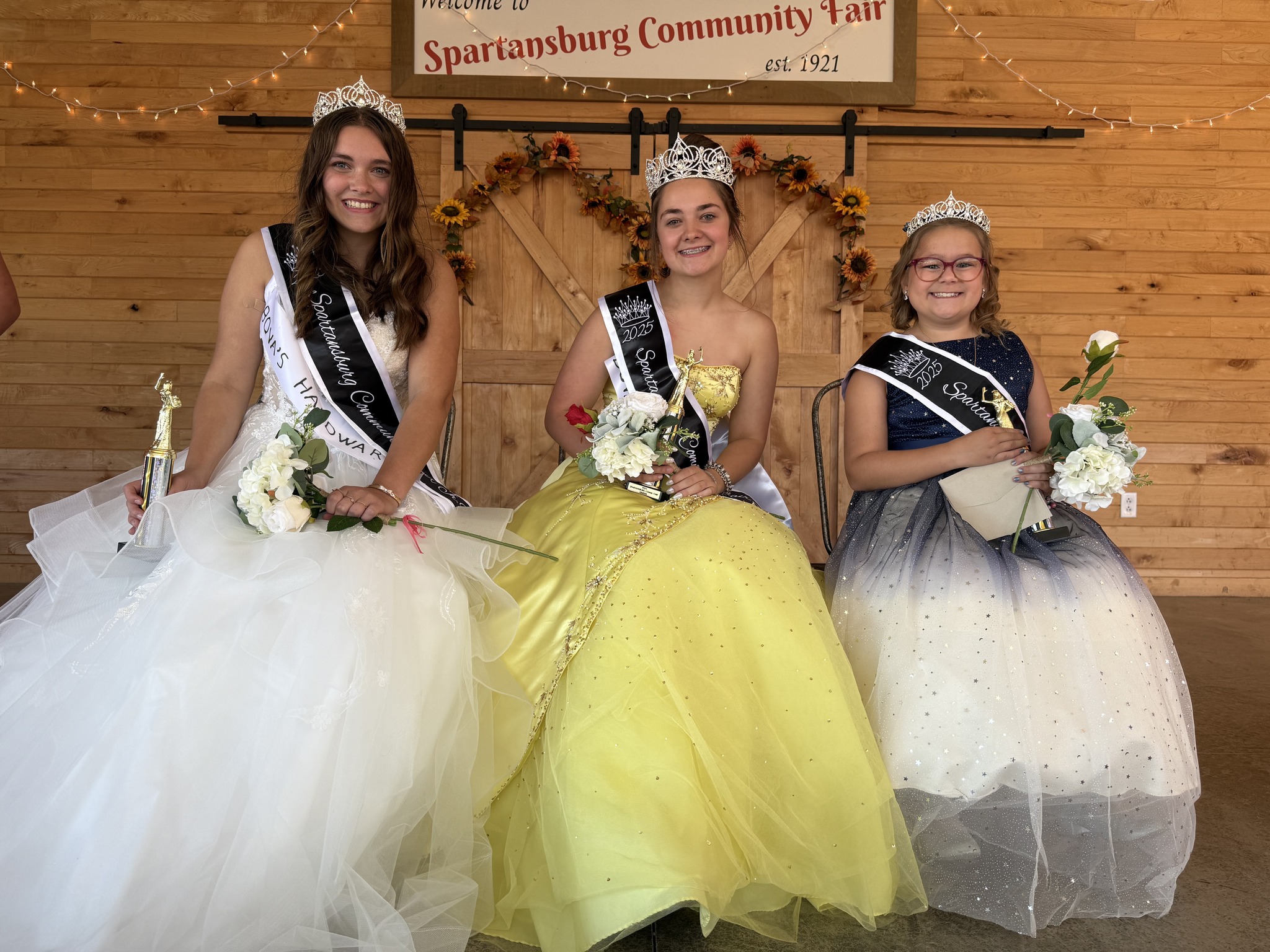 The Corry - 👑 Winners of the 2025 Spartansburg Community Fair pageant ...