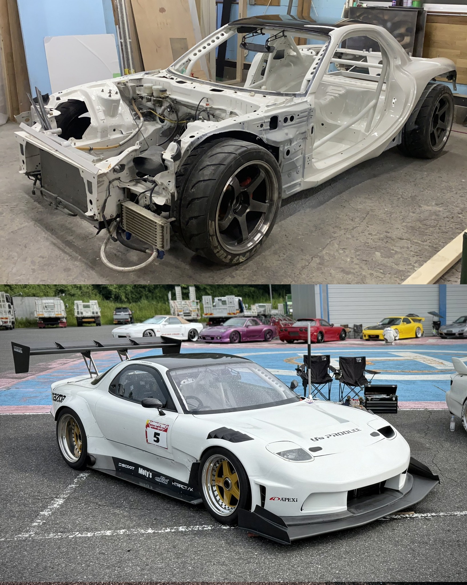 ToyRacingJDM - RX-7 4-rotor จาก YS PRODUCE JAPAN Before &... | Facebook