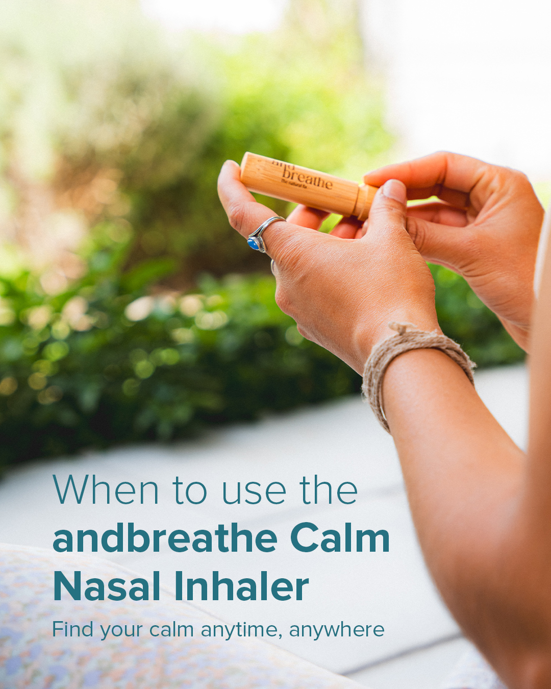 The andbreathe Calm Nasal Inhaler is... - Faithful To Nature | Facebook