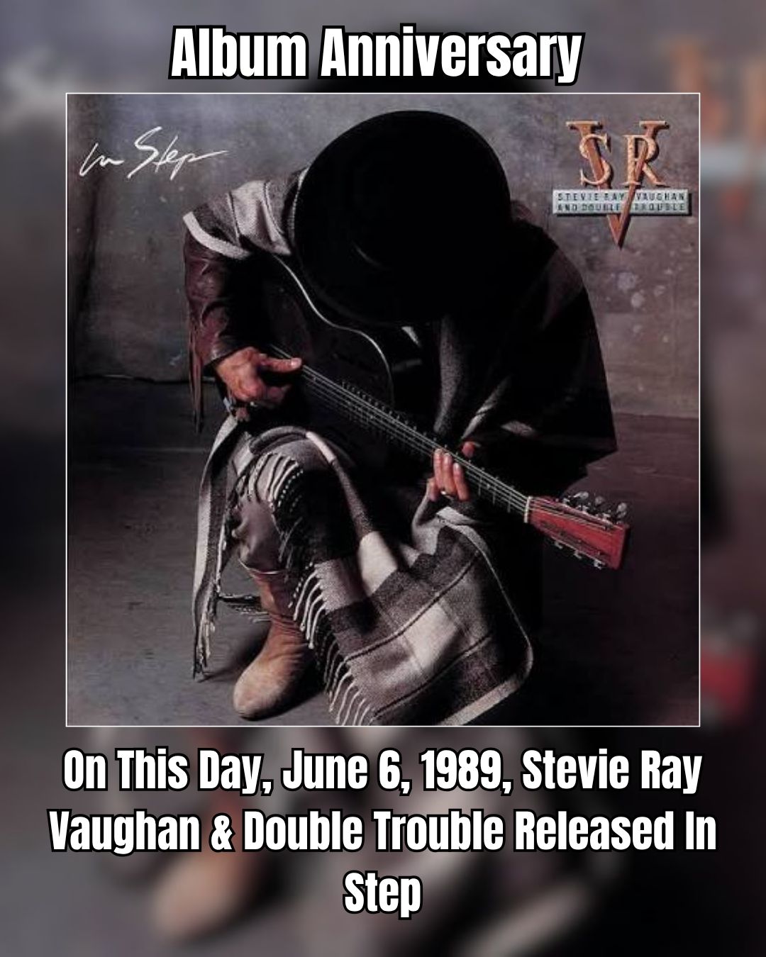 In Step is the fourth studio album by Stevie Ray Vaughan and