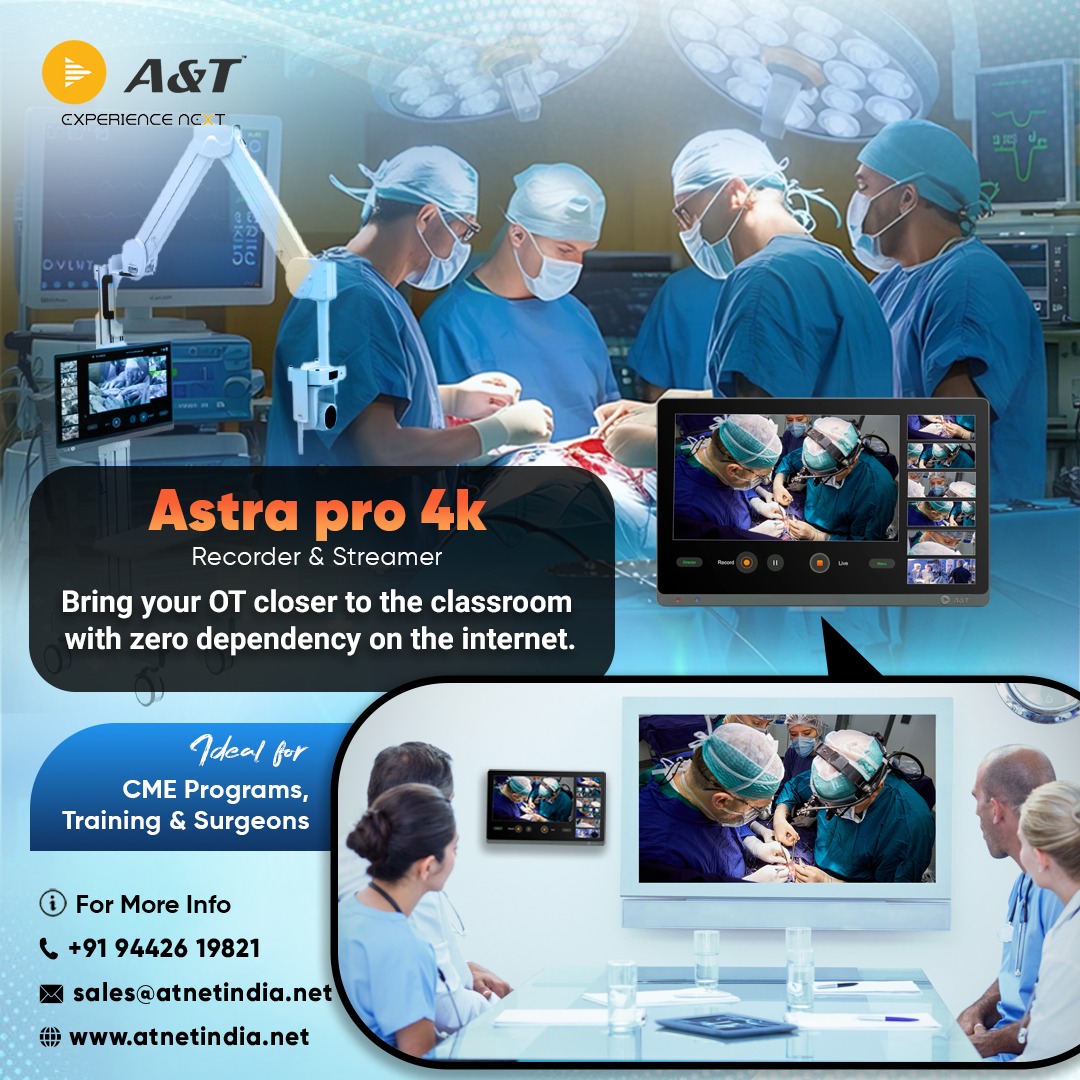 A & - The Astra Pro 4K recorder keeps medical education and training ...