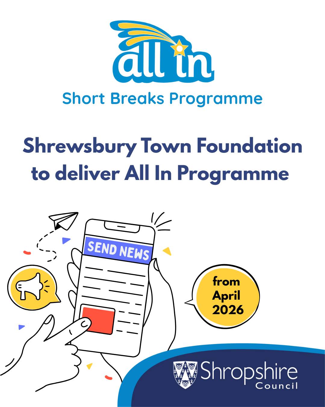 Shropshire - Shropshire Council is pleased to announce that Shrewsbury ...