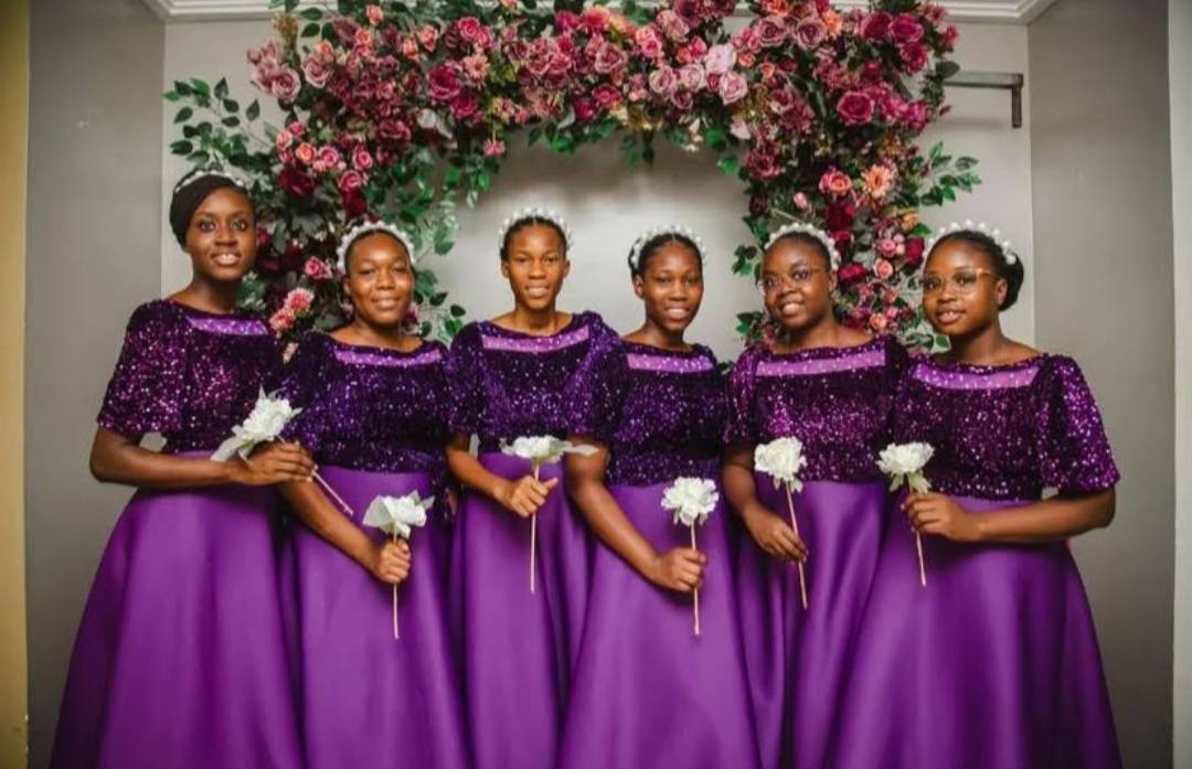 different color purple bridesmaid dresses Oh tell me how beautiful they are in this purple-royal sweet color. Aren't they gorgeous? Love to see bridesmaids also look beautiful and decent YuXingFu Black Tie Dresses notreduced Color:Muted Satin Ivory A Line2