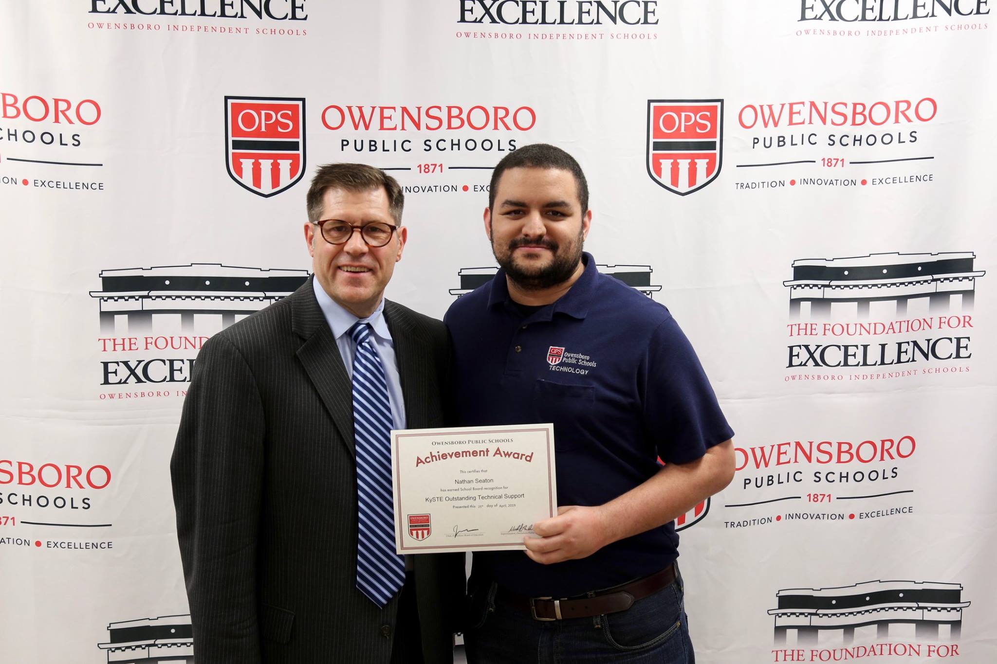 Named after the late Dr. William E. Stilwell, Ph.D., the Kentucky Department of Education's Stilwell Award is presented to the unsung heroes who have gone above and beyond the call of duty