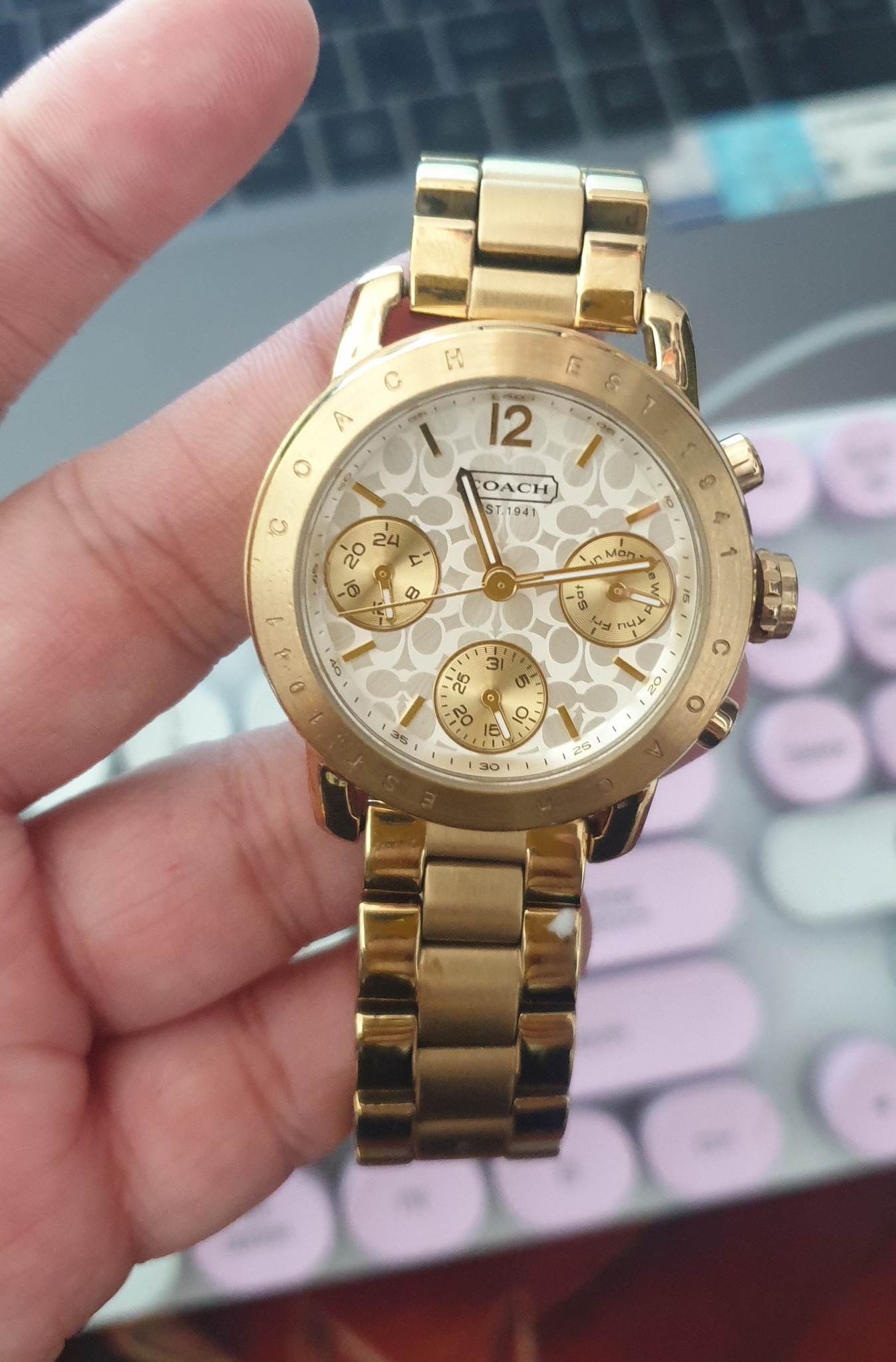 Original Coach Est 1941 Watch Price READY STOCK] COACH MINI 