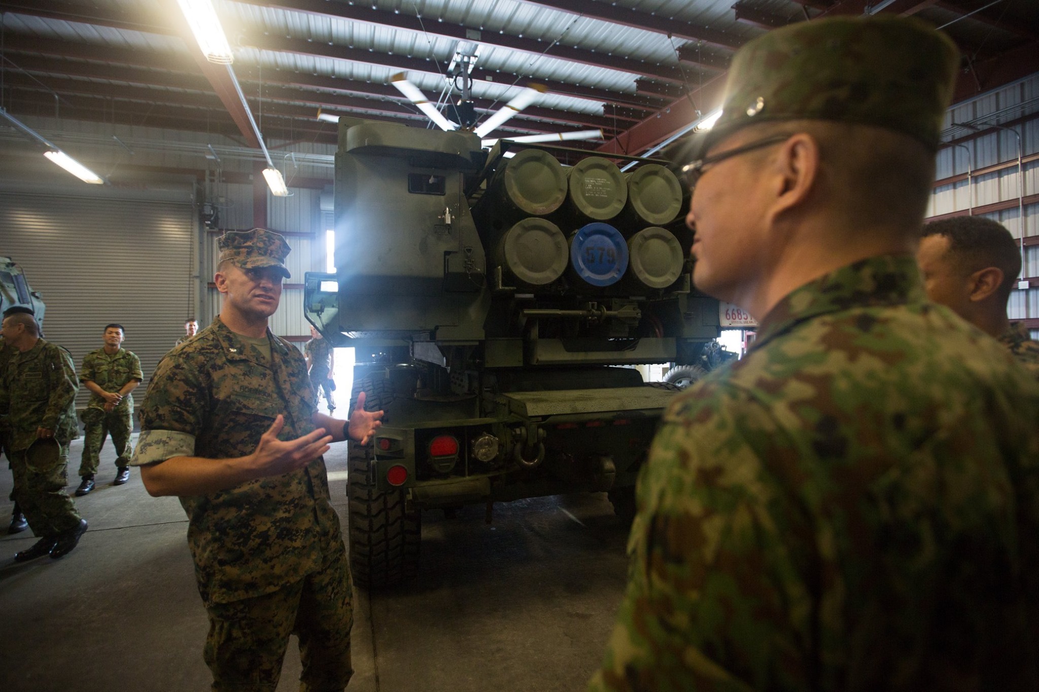 Marines with Motor Transportation Maintenance Company, 3rd Marine