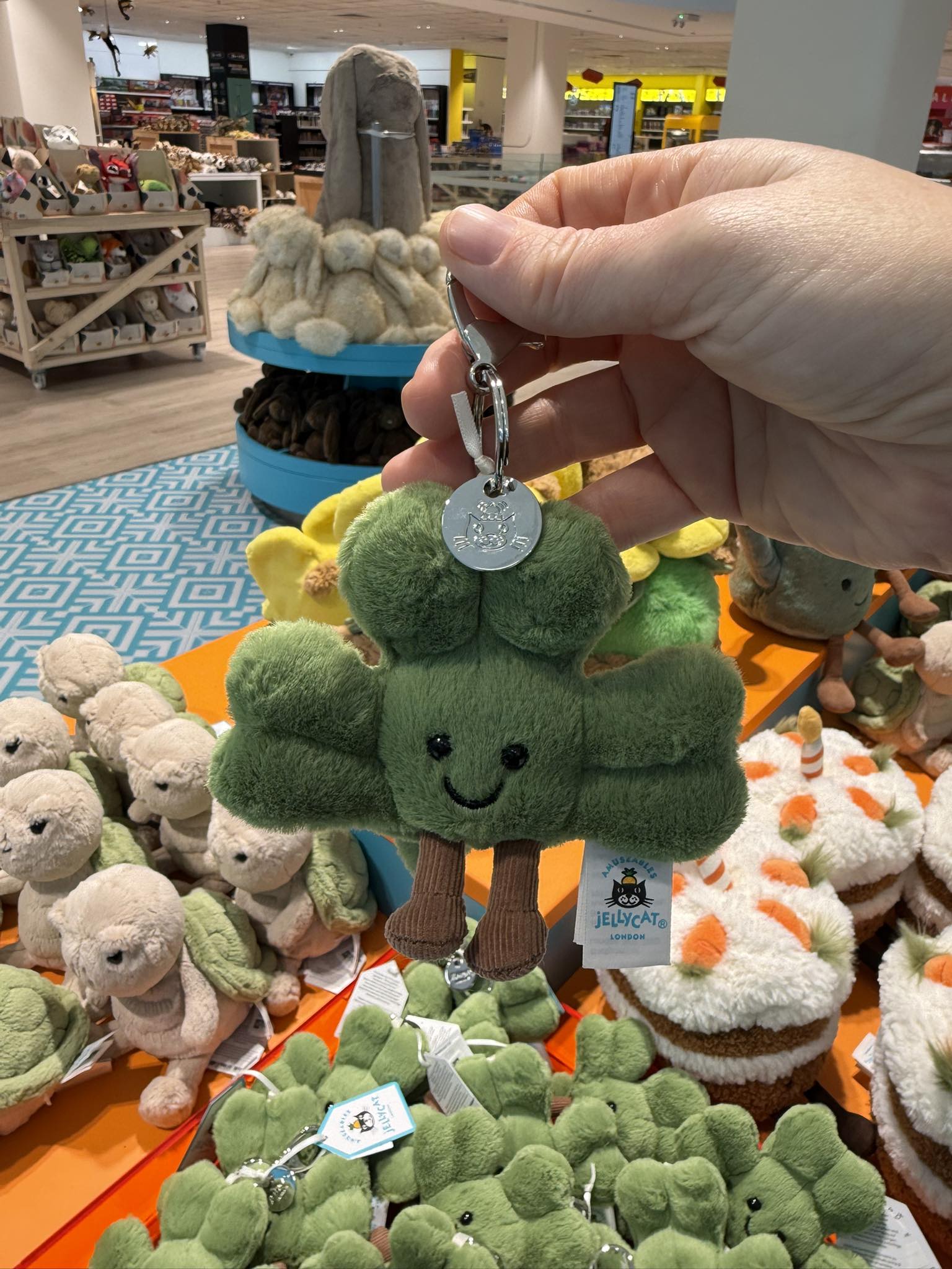 Jellycat Amuseables Siofra Shamrock bag charms!♡♡♡♡♡ I think