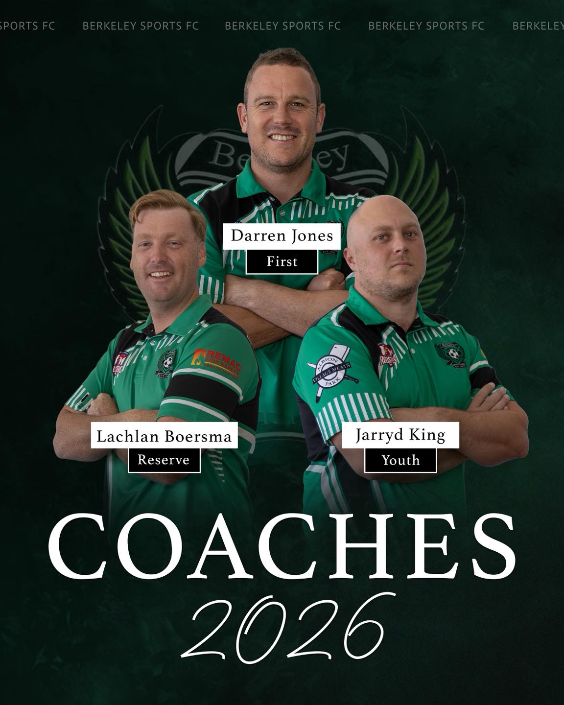 Berkeley - Berkeley Sports FC are thrilled to announce the Coaches that ...