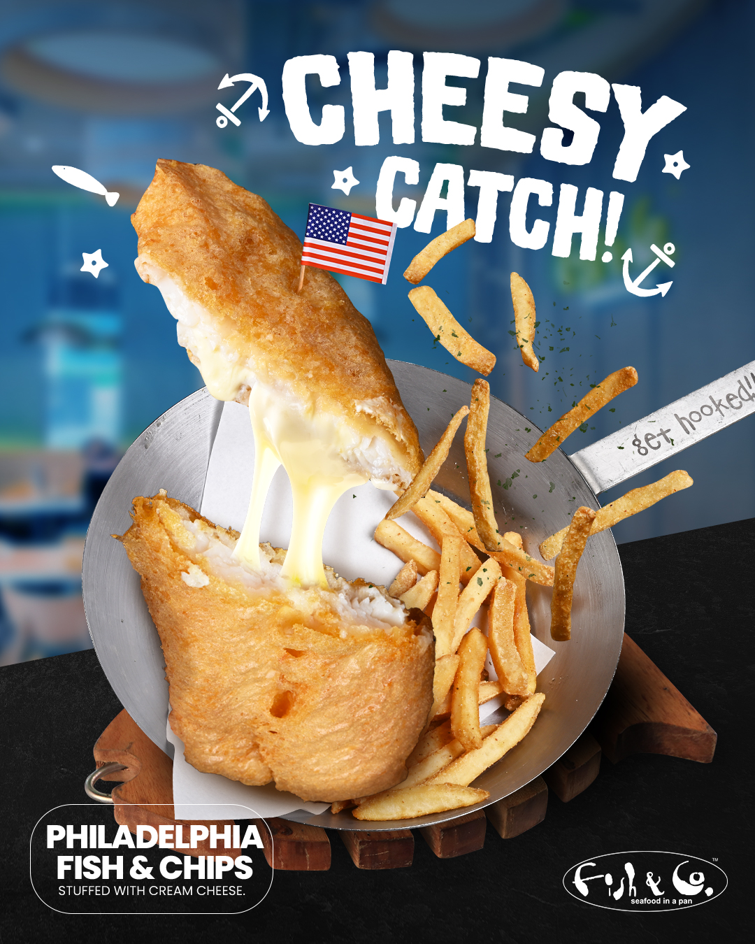 Fish - Crispy on the outside, irresistibly cheesy on the inside. Our ...
