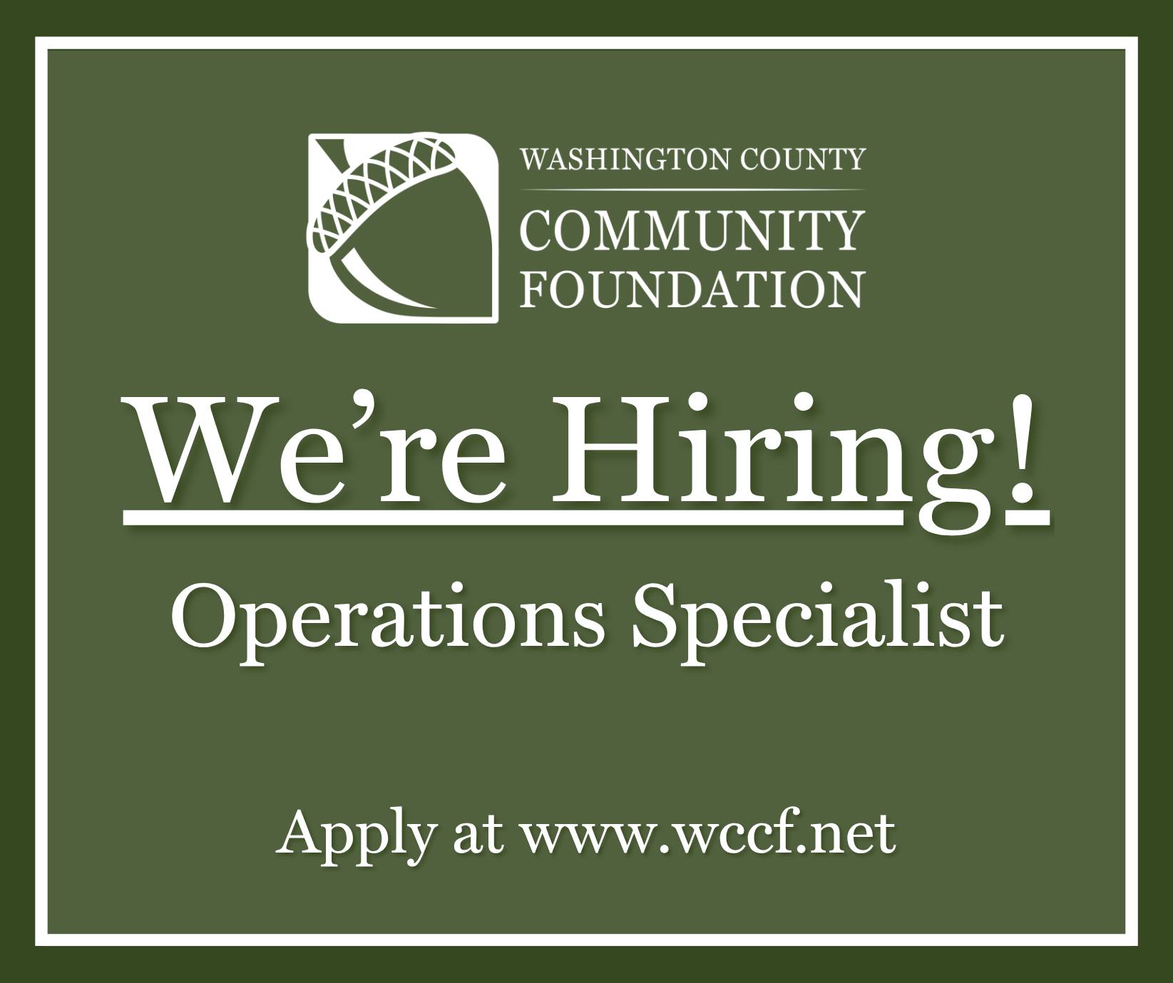 Washington County Community Foundation | Eighty Four PA
