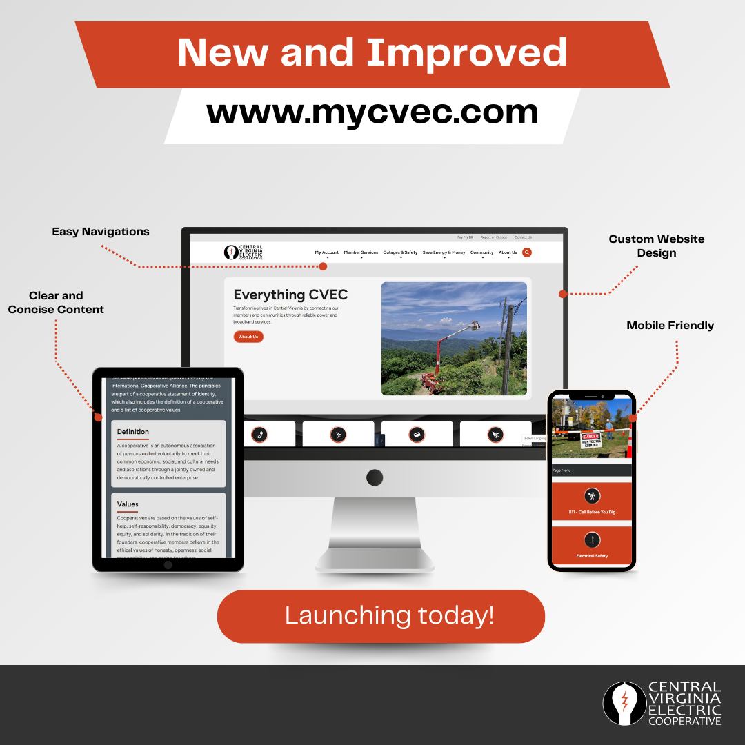 Central - Our website, www.mycvec.com, has undergone a complete ...
