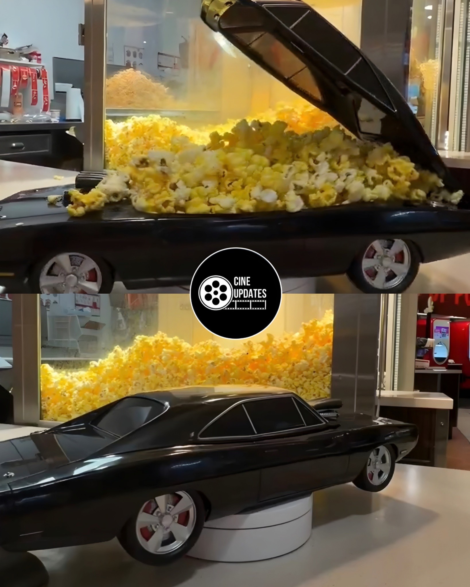 First look at the 'FAST & FURIOUS' popcorn bucket for the film's