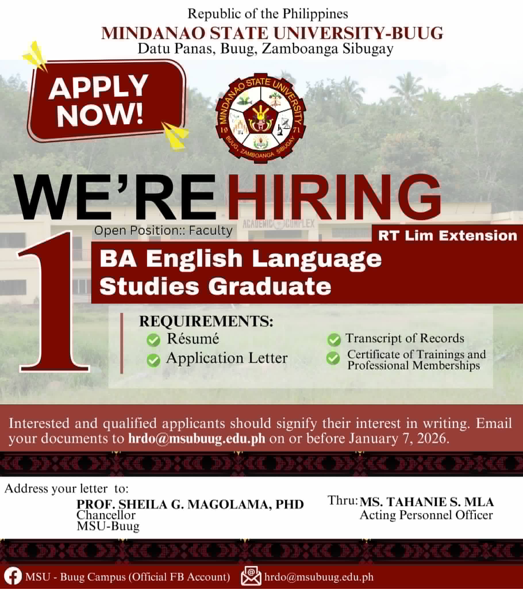 Mindanao State... - Mindanao State University-Buug