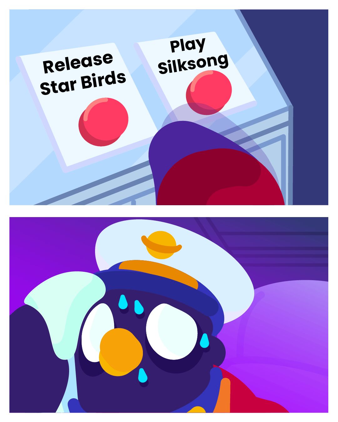 Kurzgesagt - Full honesty: today we’re playing Silksong.... | Facebook