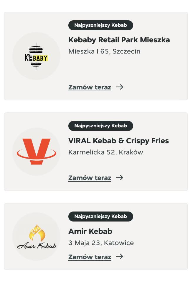 Kebaby | Szczecin