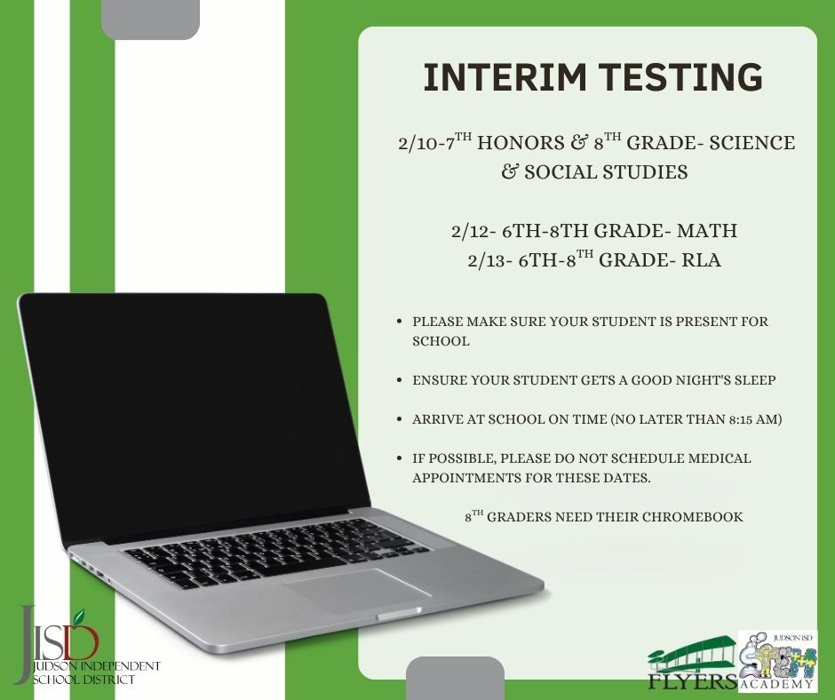 📚 Interim Testing Next Week at... - Kitty Hawk Middle School | Facebook