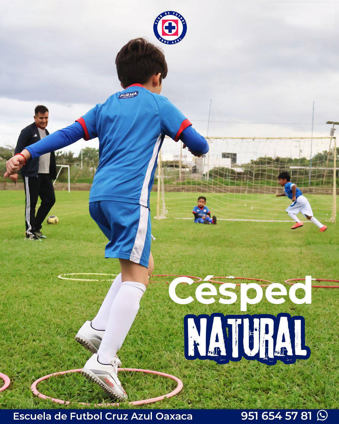 Escuela - 💙⚽ Azul de por vida ⚽💙 En la Escuela de Futbol Cruz Azul ...