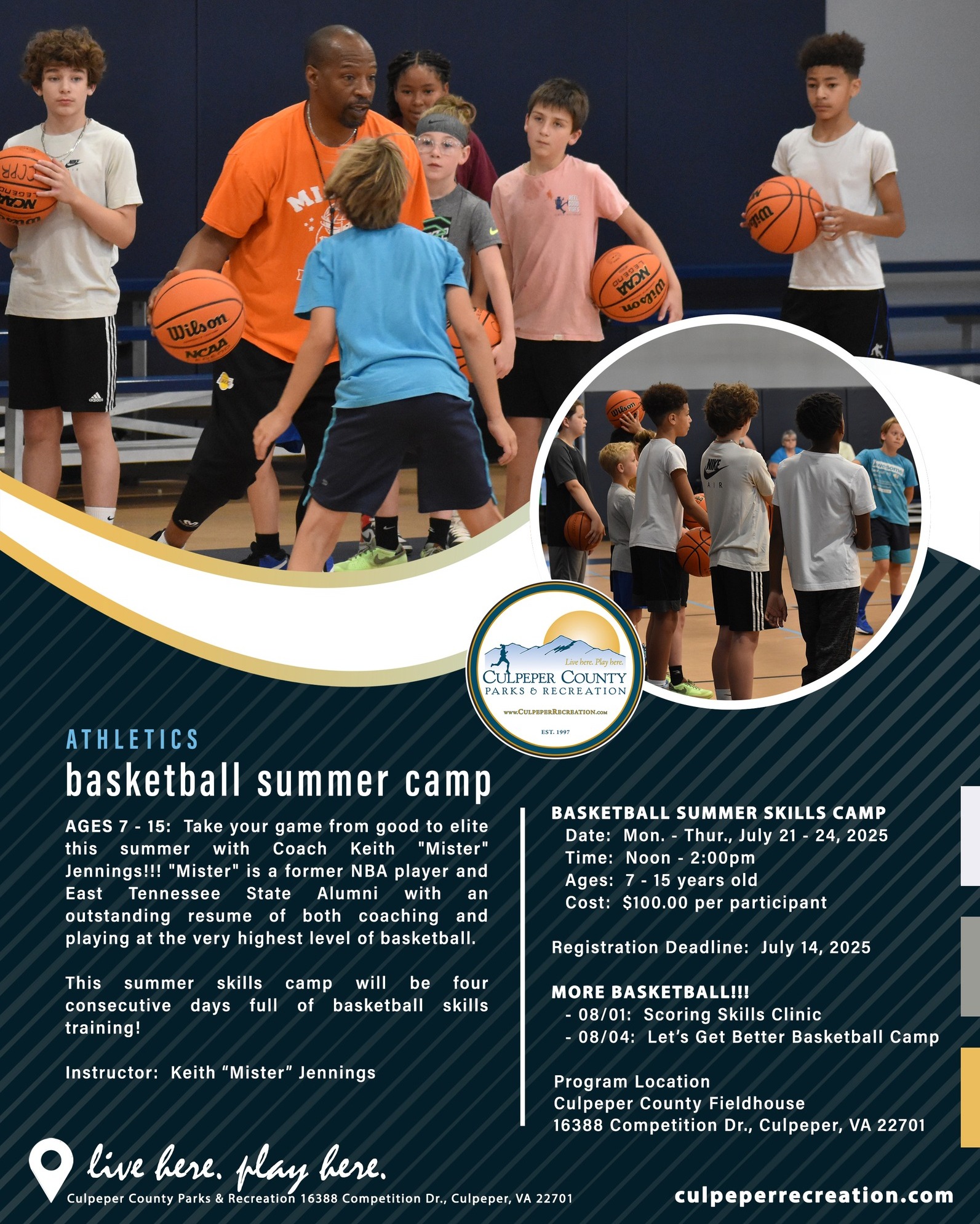 Culpeper - HOOP IT UP THIS SUMMER!!! Take your game from good to elite ...