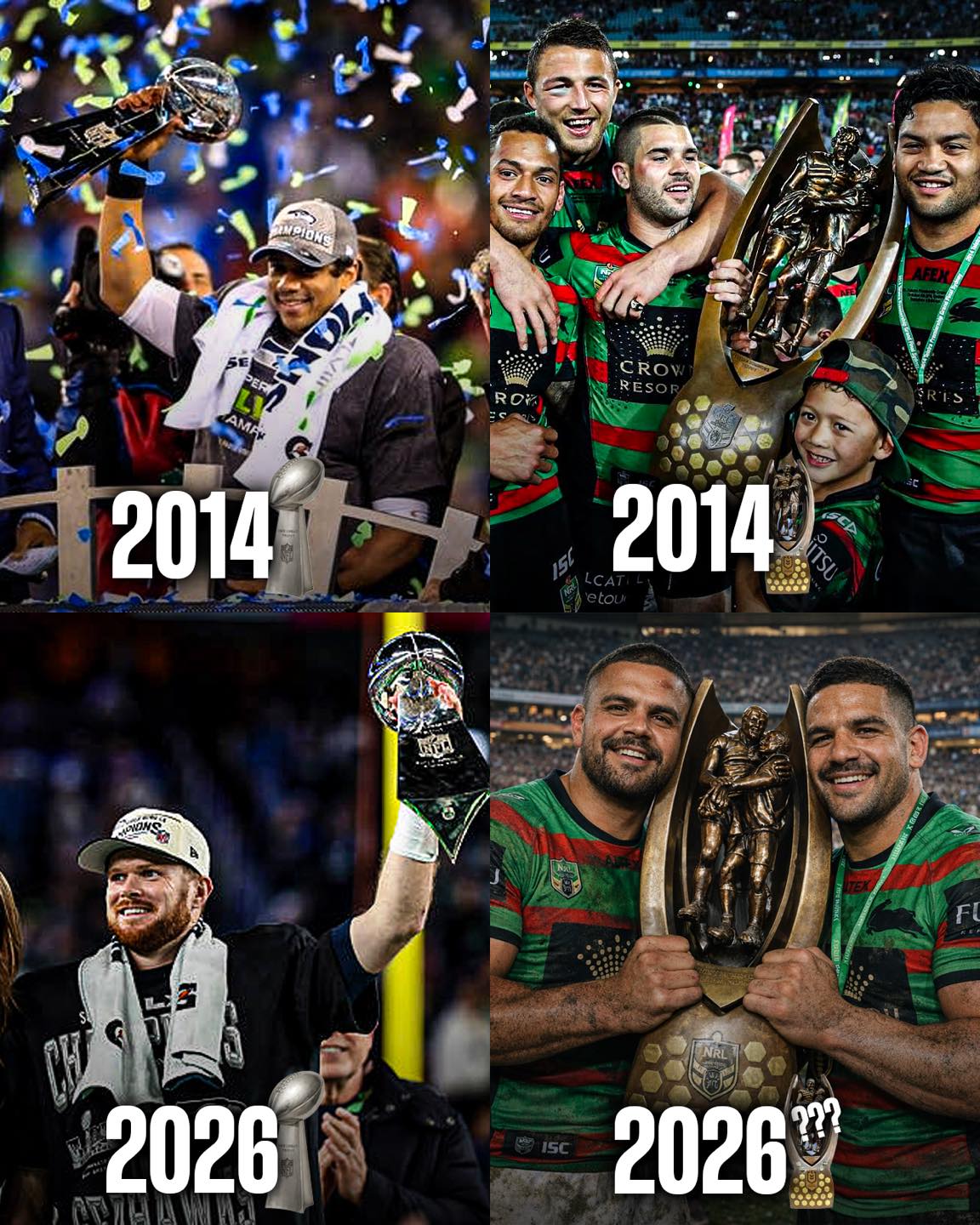 The NRL Roast - The last time Seattle won the Super Bowl,... | Facebook