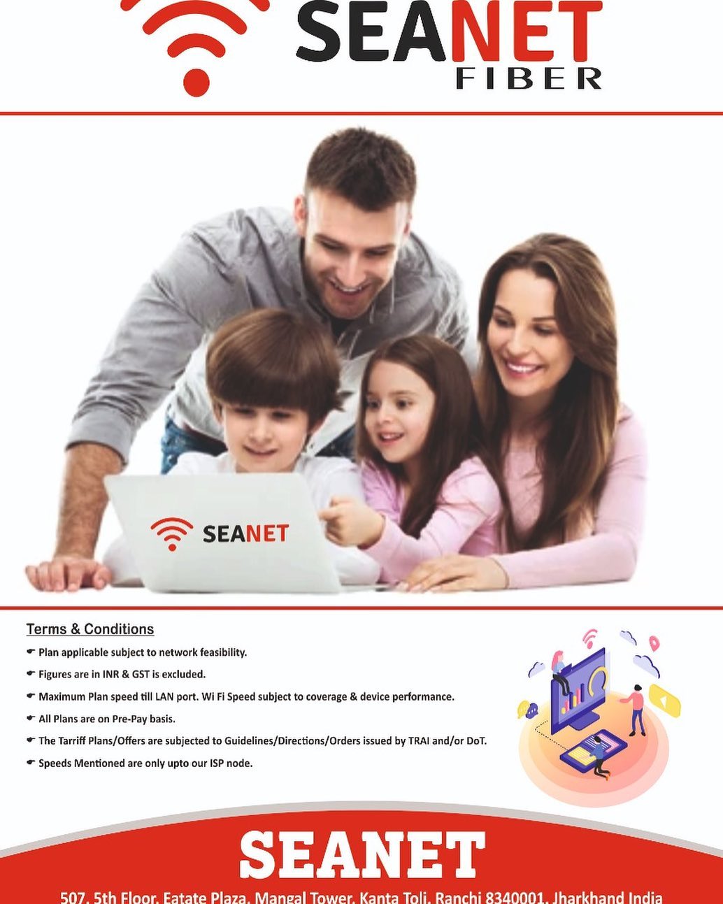 SeaNet Fiber | Ranchi