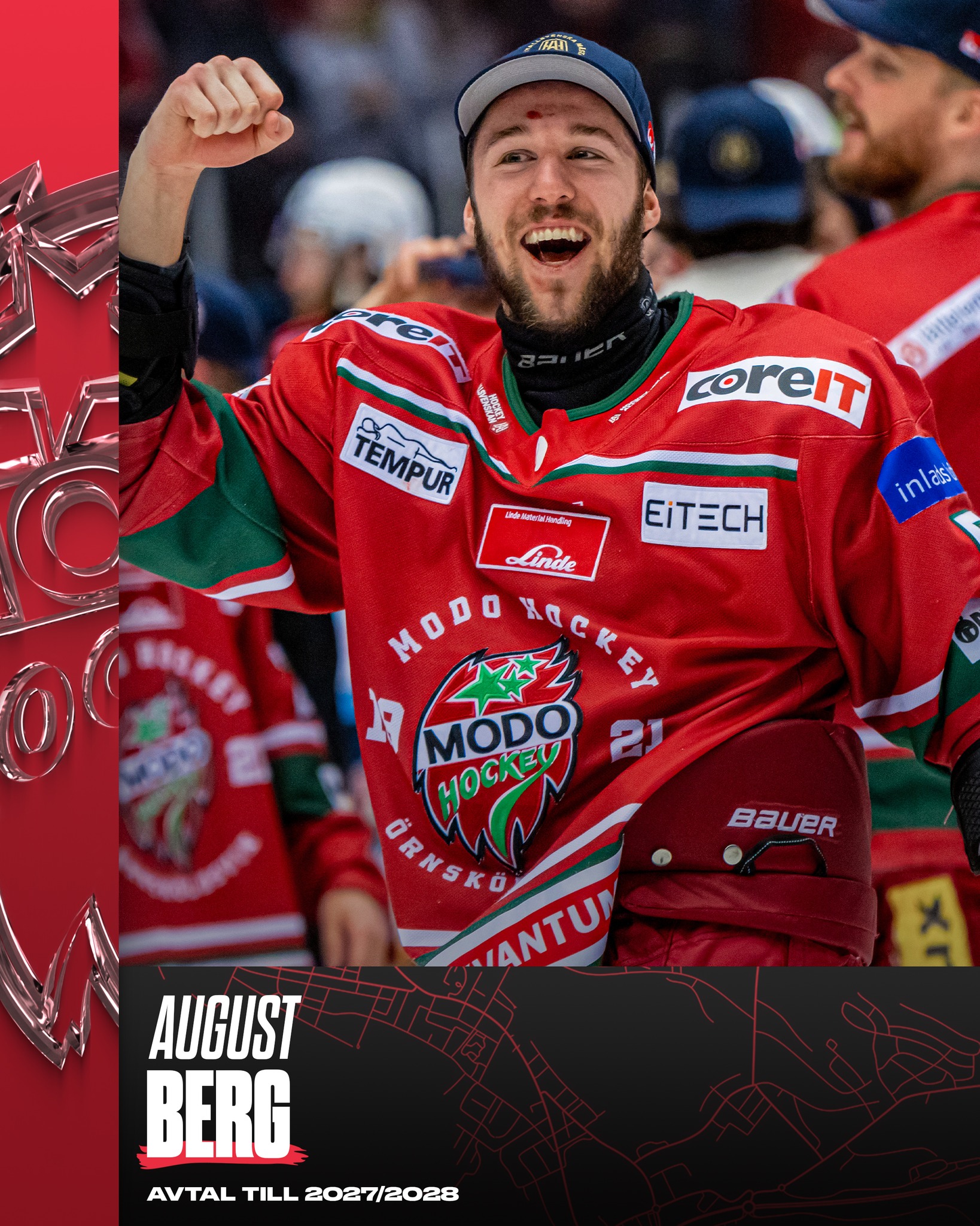 Tillbaka i Örnsköldsvik 🚨 August Berg... - HockeyAllsvenskan | Facebook