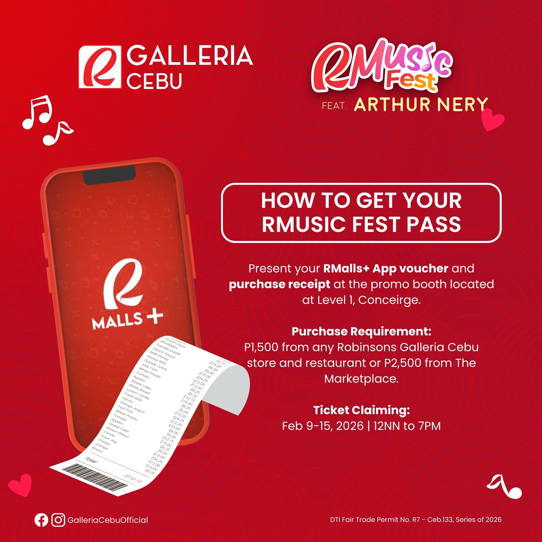Galleria Cebu's new photo: musical purchase.