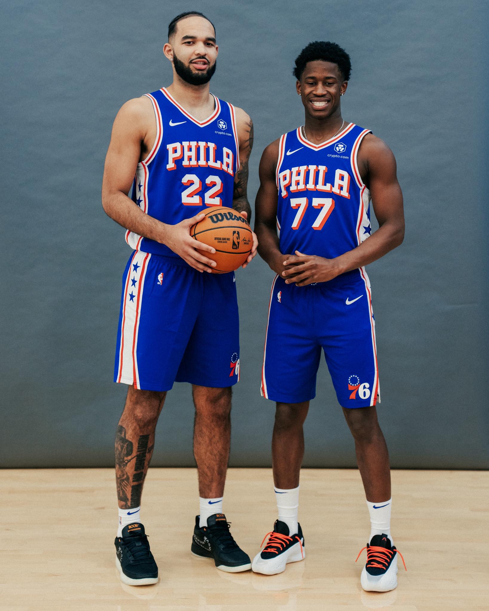 first look at the rooks in a sixers uniform. ?