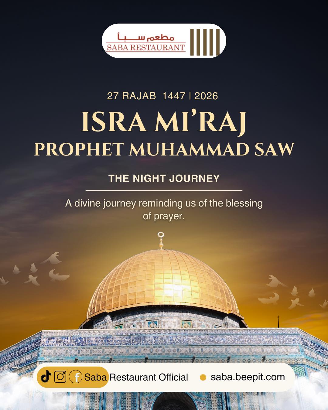 Saba - Isra’ Mi‘raj: Sebuah Perjalanan Agung Keimanan Isra’ Mi‘raj ...