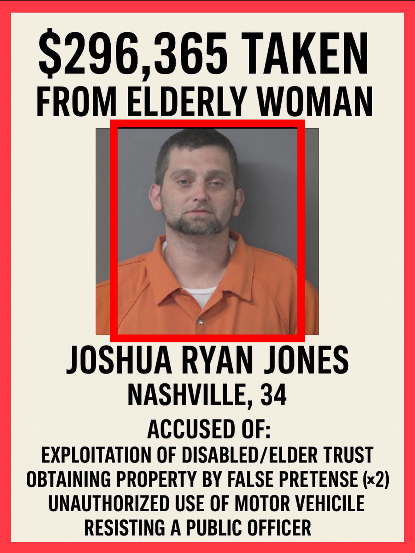 Nashville Man... - Fighting Crime News and Who's Wanted | Facebook