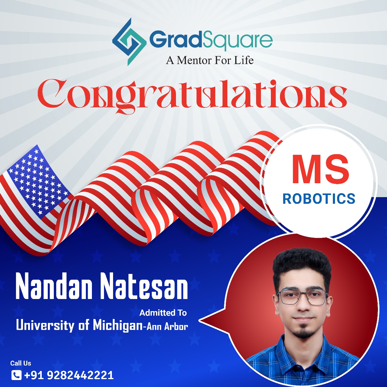 GradSquare - 🥳 We are delighted to announce that Mr.... | Facebook