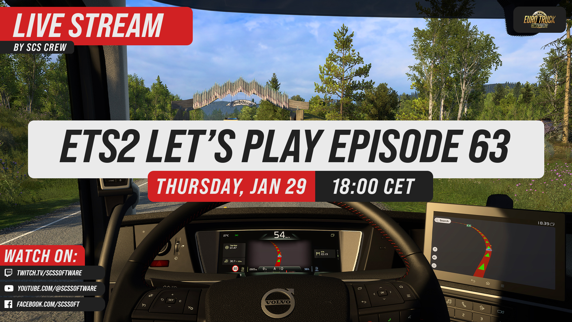 SCS Software - The roads of ETS2 are calling 😍 Join us... | Facebook