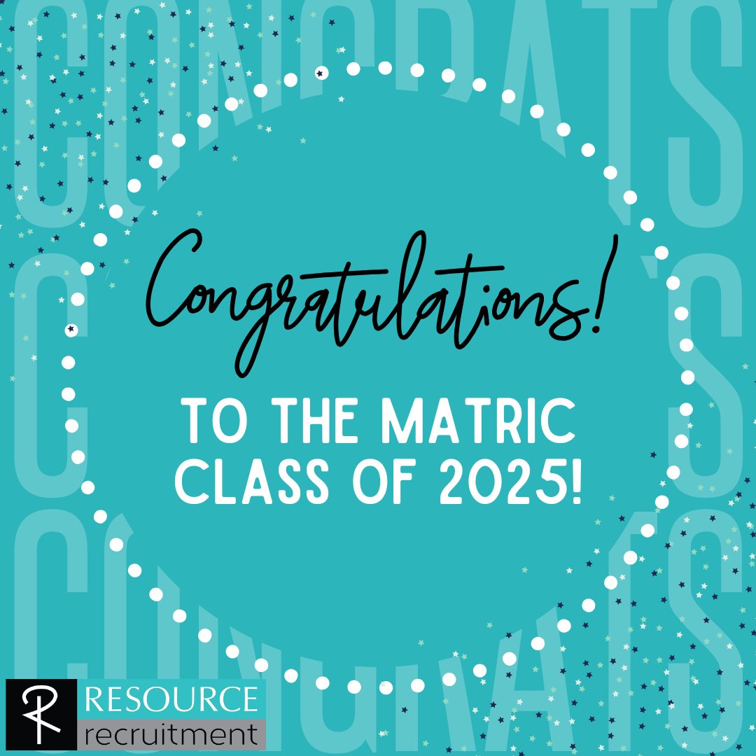 Congratulations to the Matric Class... - Resource recruitment | Facebook
