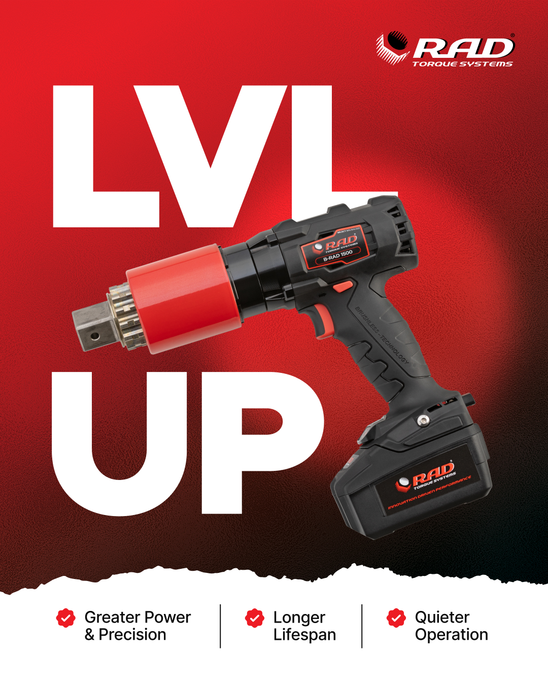 RAD Torque Systems - Silent and efficient, RAD’s pneumatic wrenches are ...
