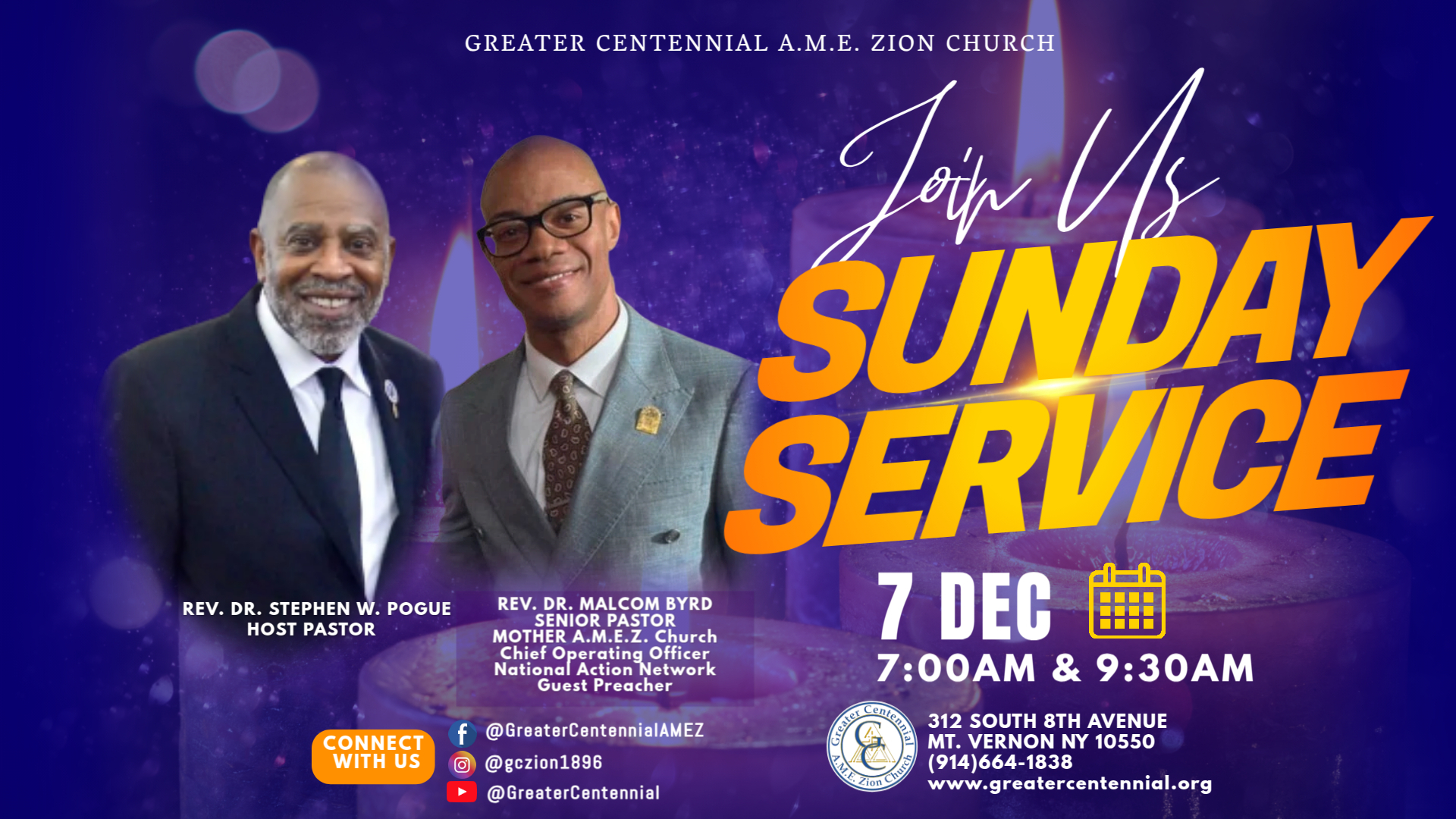 The Greater - Tomorrow we're thrilled to welcome Rev. Dr. Malcolm Byrd ...