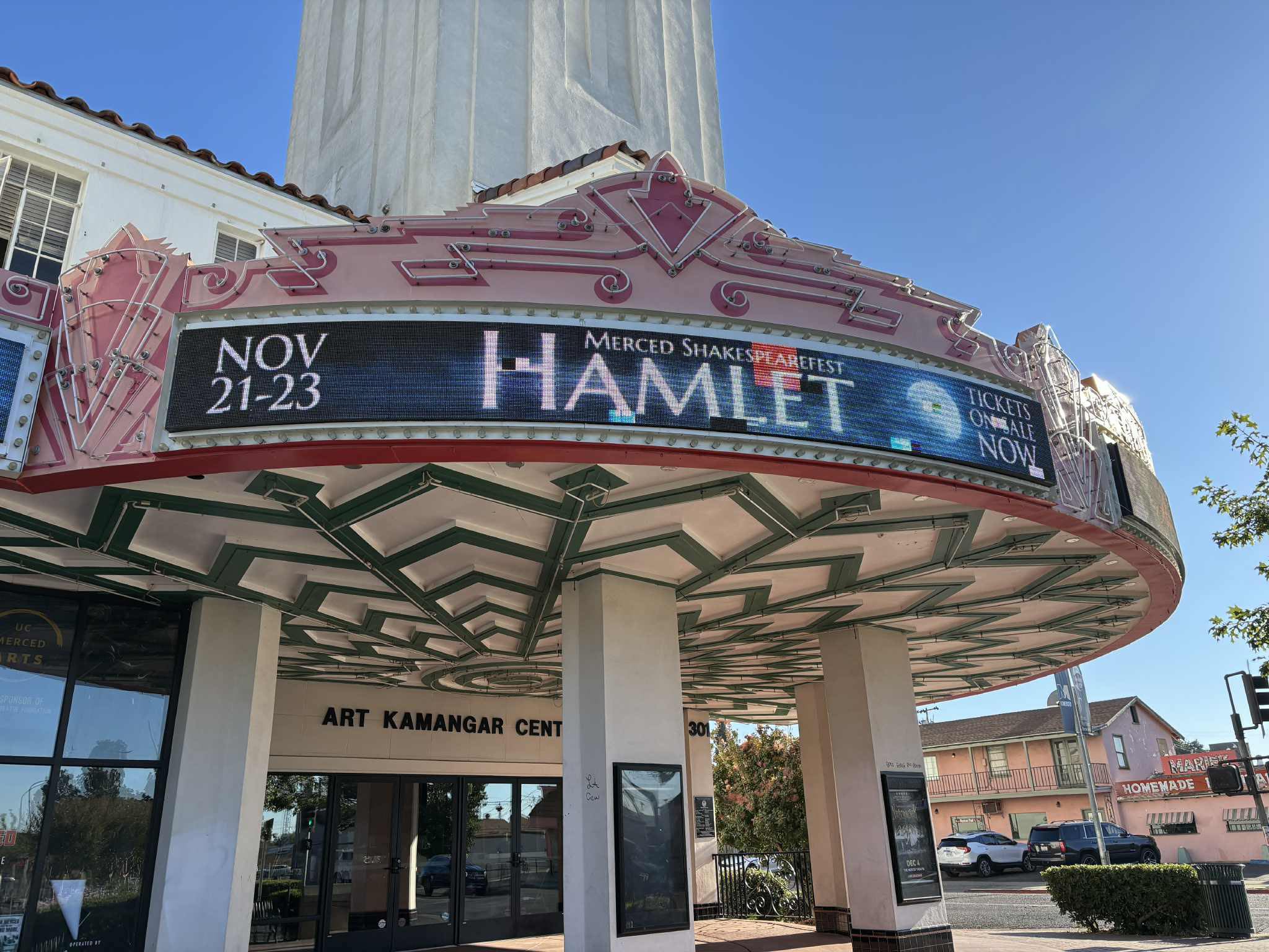 Merced - The marquee is up and tickets are officially on sale for our ...