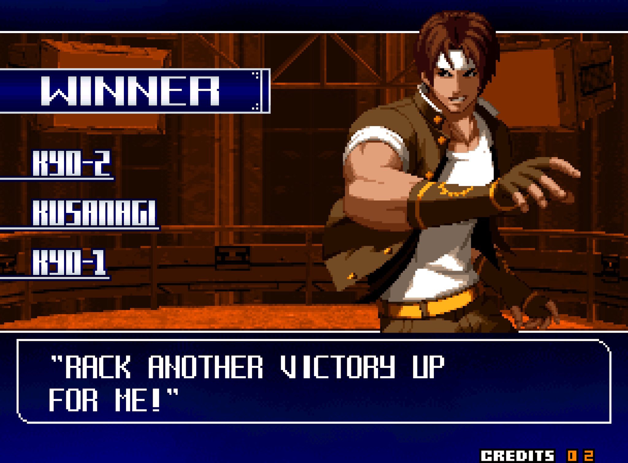 Kusnagi, Kyo 1 y Kyo 2 KOF 2003