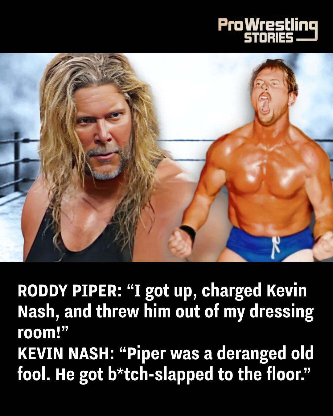 Pro Wrestling Stories - A great shot of 