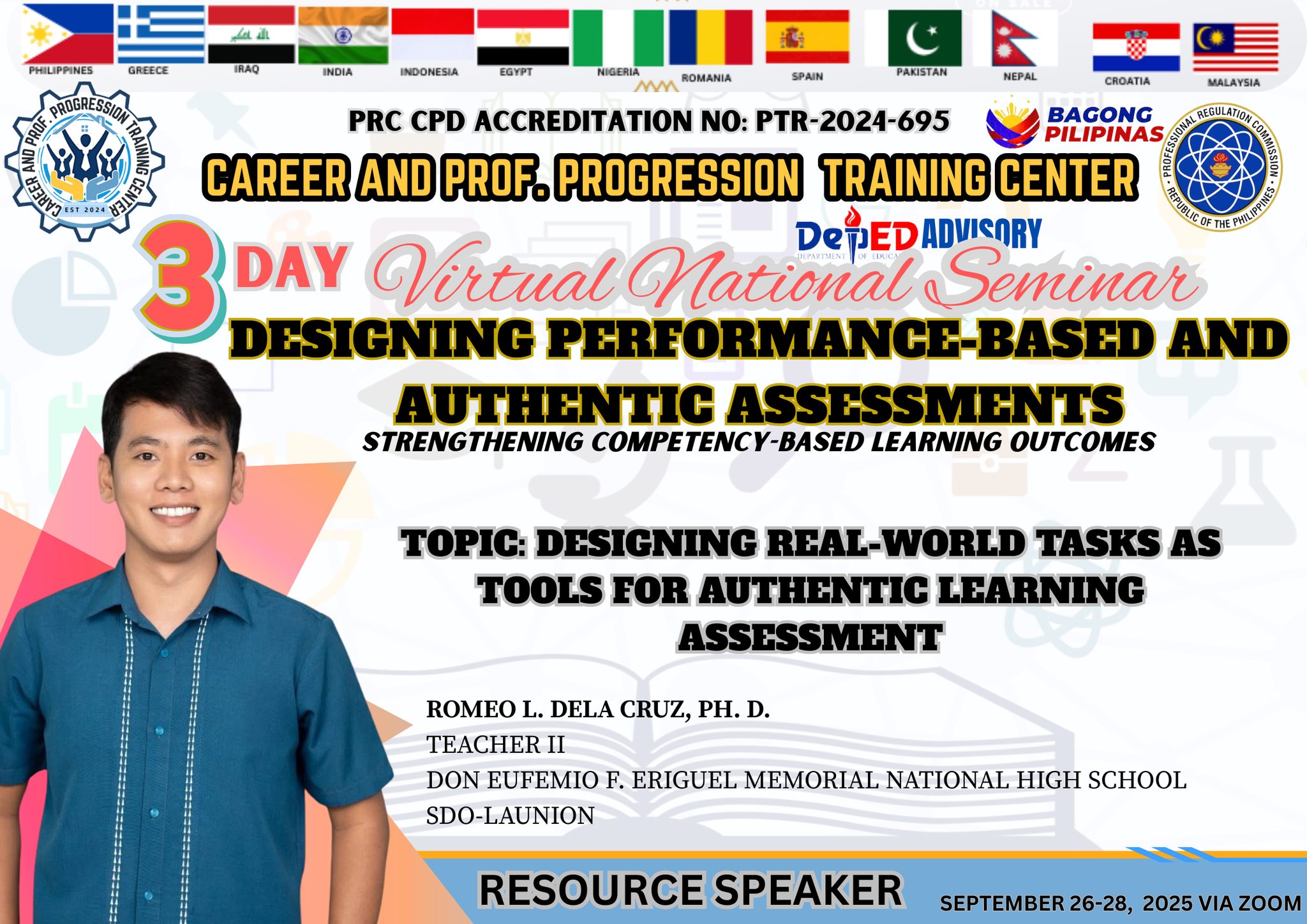Career - LIFETIME MEMBERS! CALL FOR SPEAKERSHIP: please access the link ...