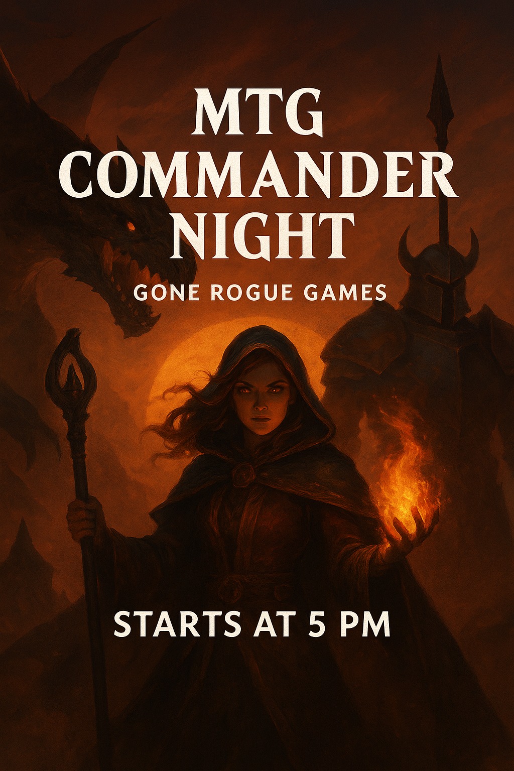MTG Commander Night @ Gone Rogue Games!... - Gone Rogue Games | Facebook