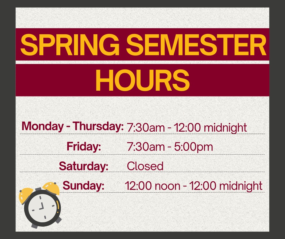 ULM Library - Welcome to the Spring 2026 semester!🌸... | Facebook